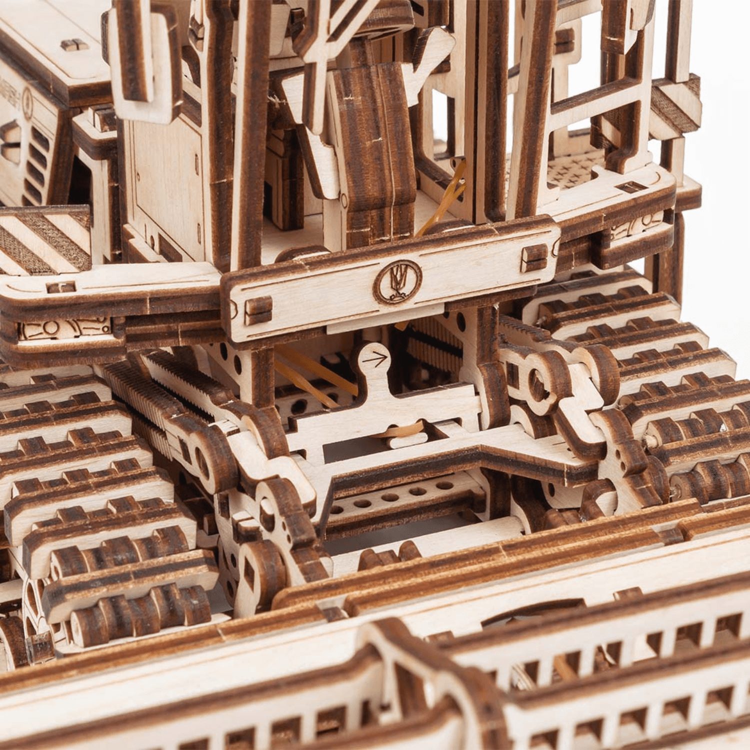 Mower CS-150C | Mähdrescher Mechanisches Holzpuzzle Eco-Wood-Art