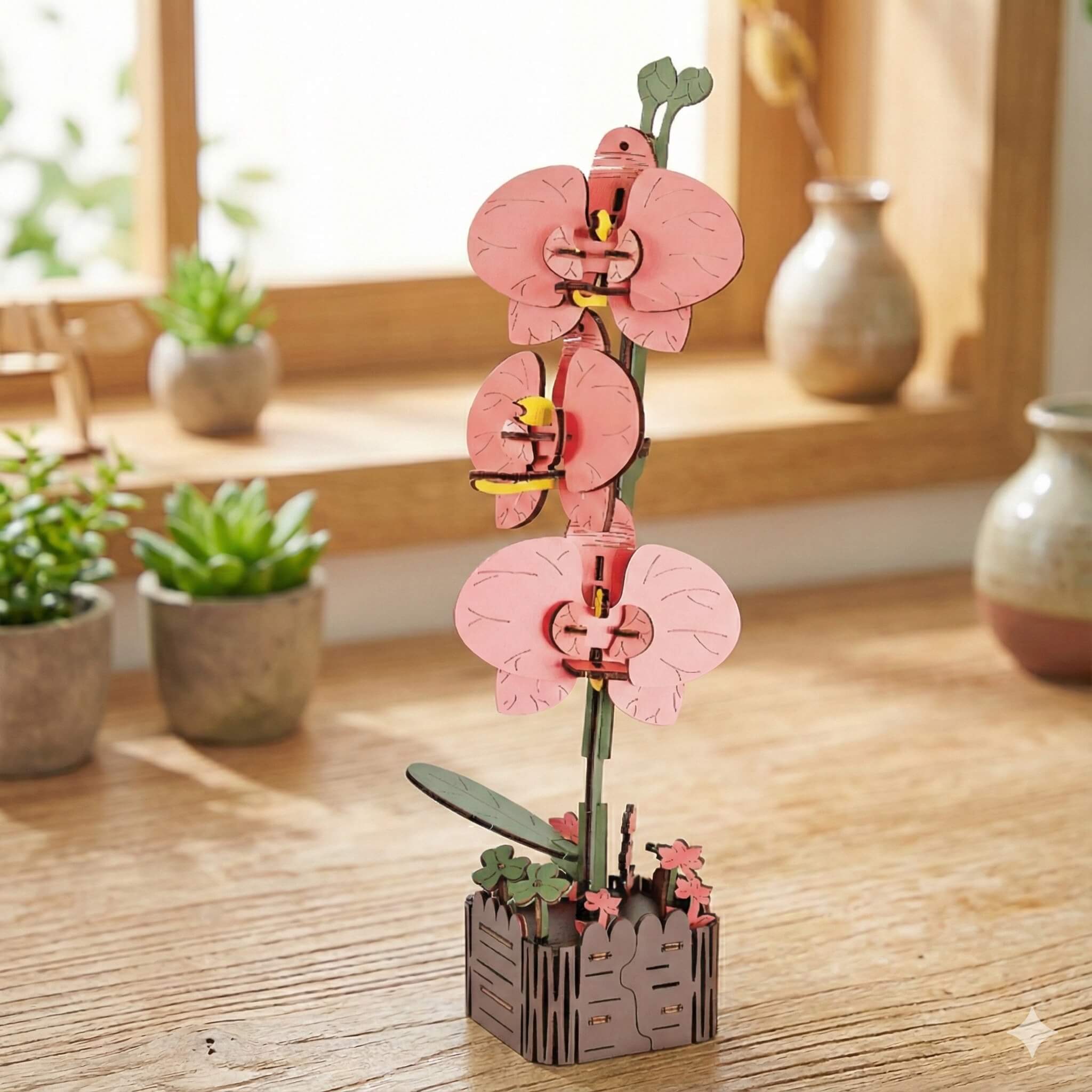 Wooden flowers - Timeless flowers made of wood 🌼