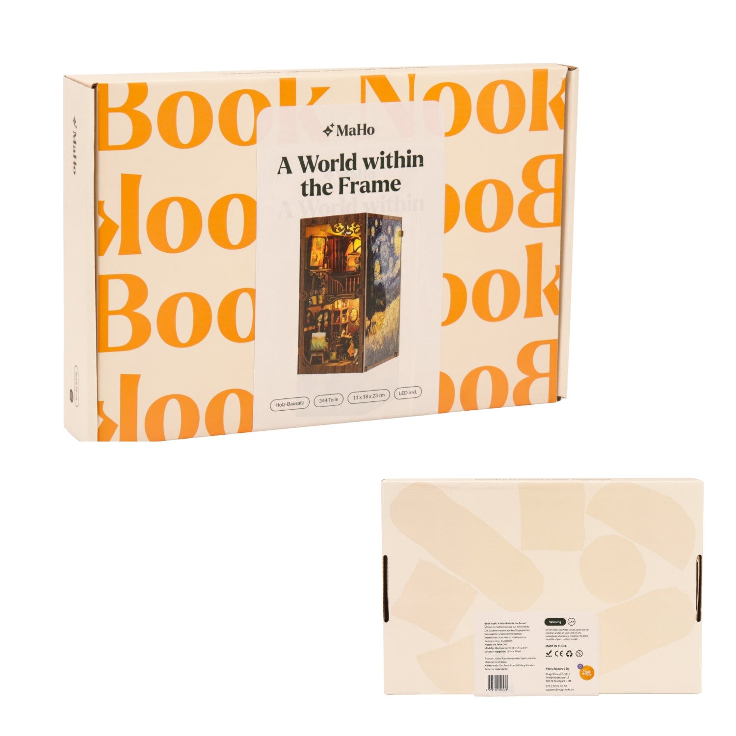 A World within the Frame – Van Gogh Book Nook MagicHolz