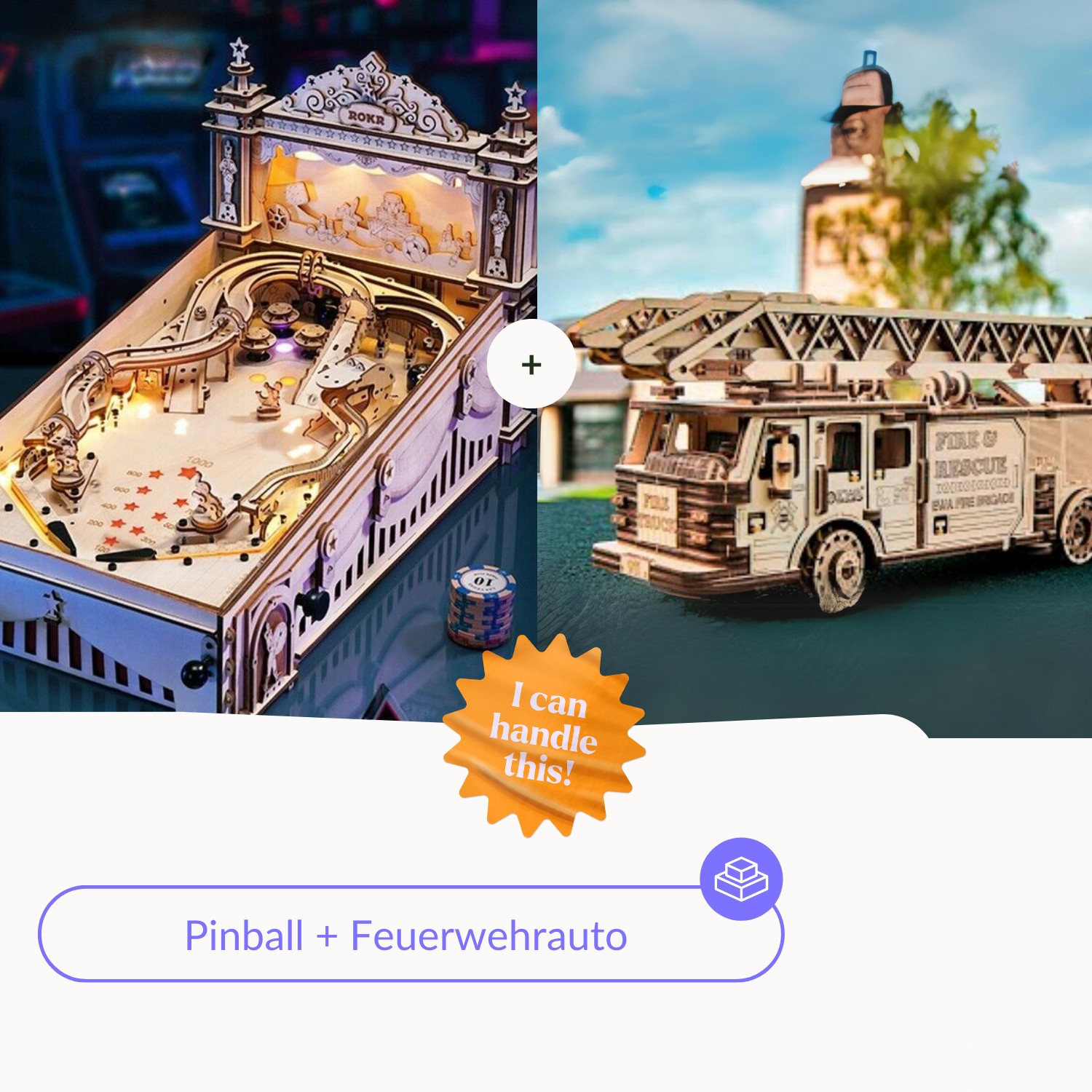 3D Pinball Machine 3D Puzzle Robotime
