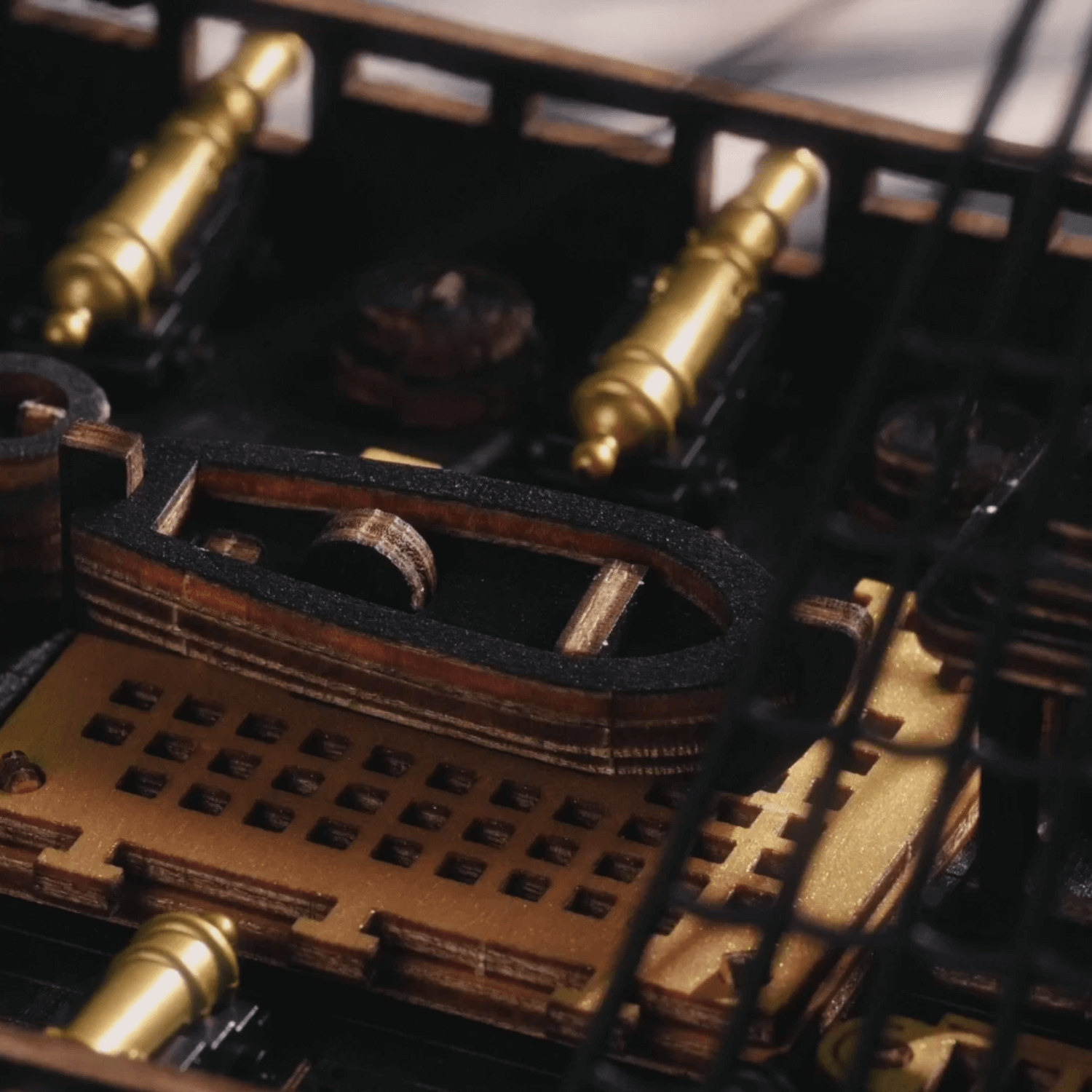 Piratenboot – je rustige plek om even helemaal tot rust te komen Mechanische houten puzzel Robotime