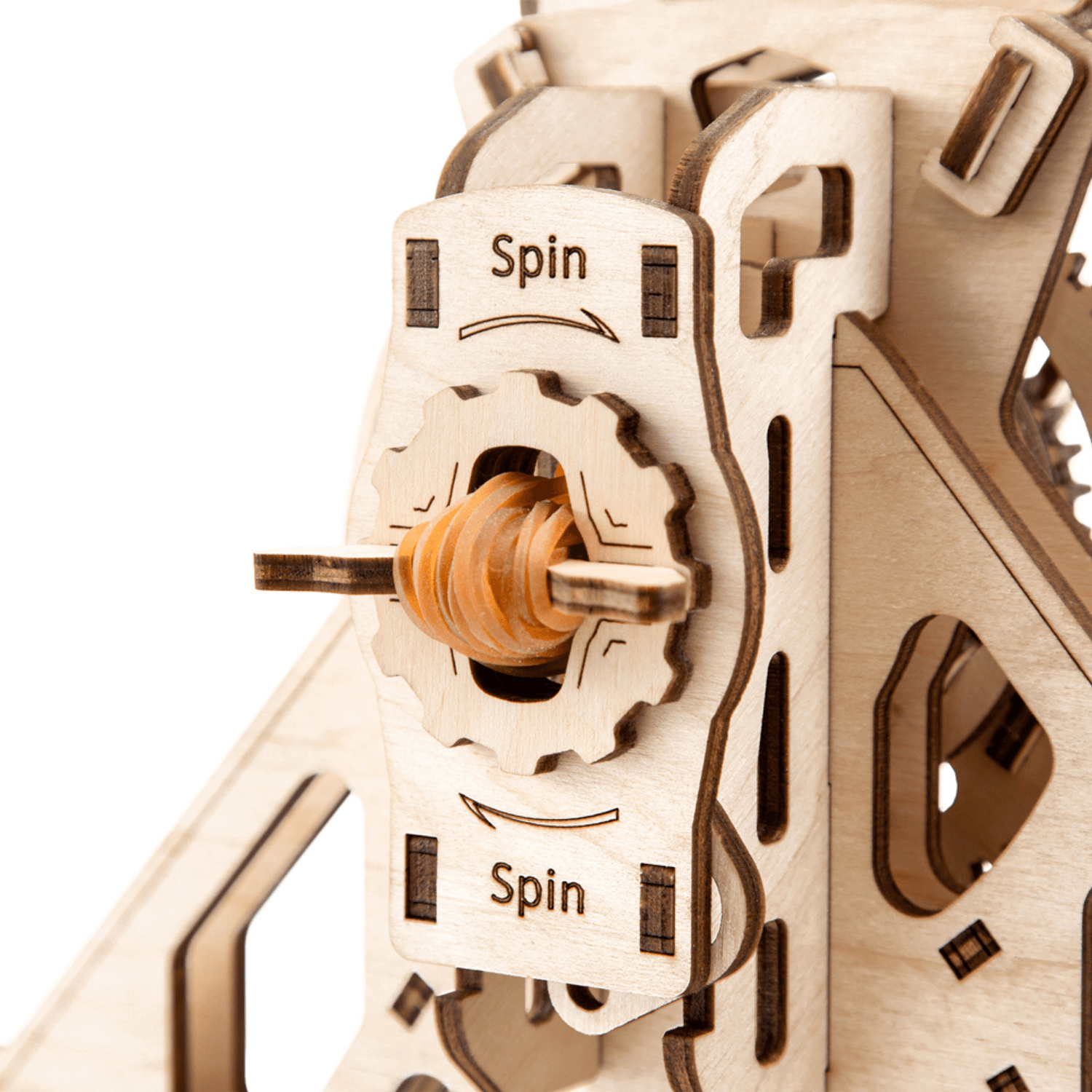 Planetarisches Getriebe Mechanisches Holzpuzzle Eco-Wood-Art