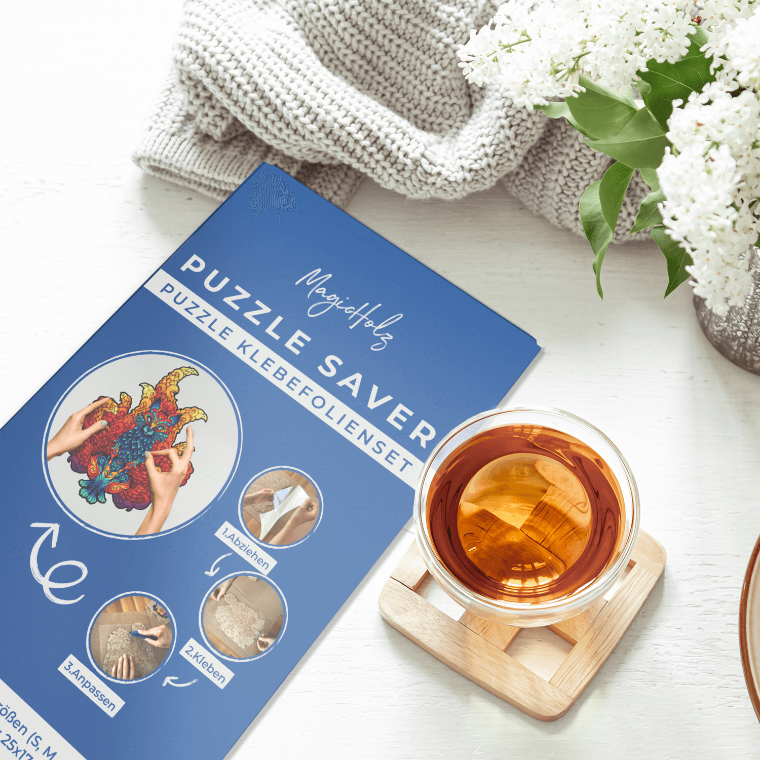 Puzzle Saver | Adhesive Foil DIY Accessories MagicHolz