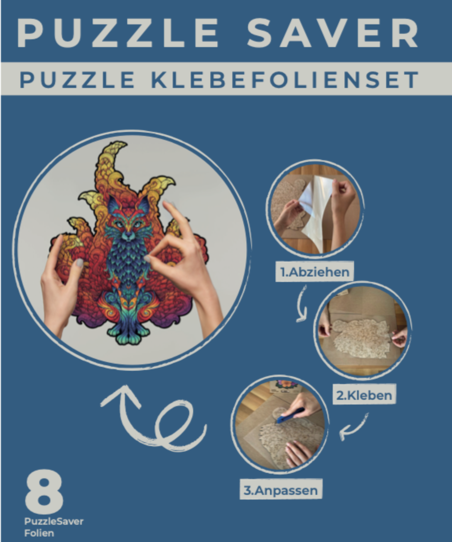 Puzzle Saver | Klebefolien DIY Zubehör MagicHolz
