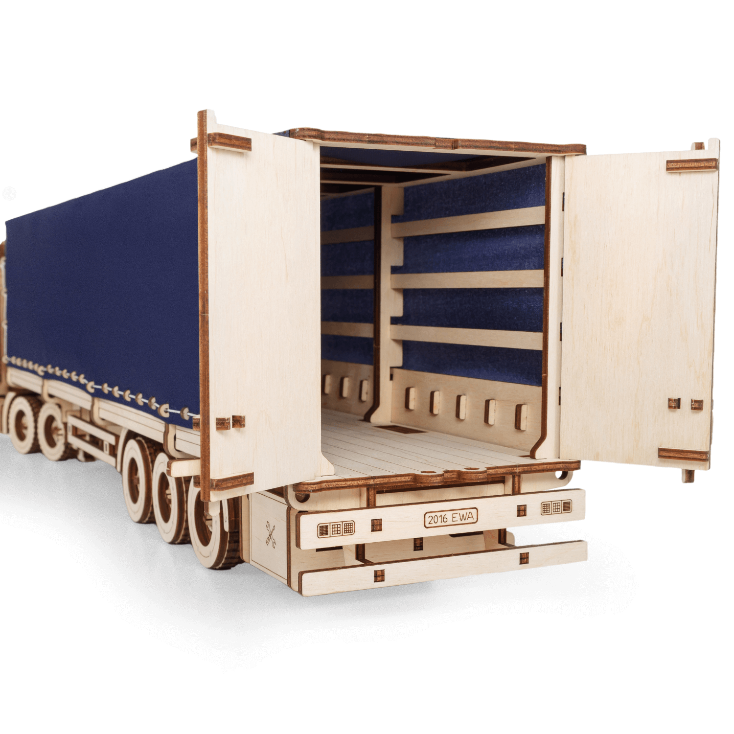 Road King - Your truck. Your project. Your highway. Mechanical wooden puzzle Eco-Wood-Art