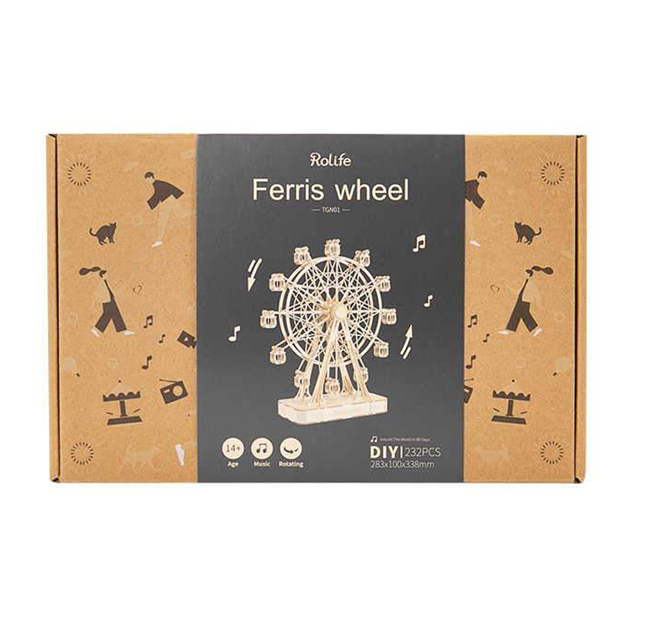 Funfair | Bundle 🎡-Mechanical wooden puzzle-Robotime--