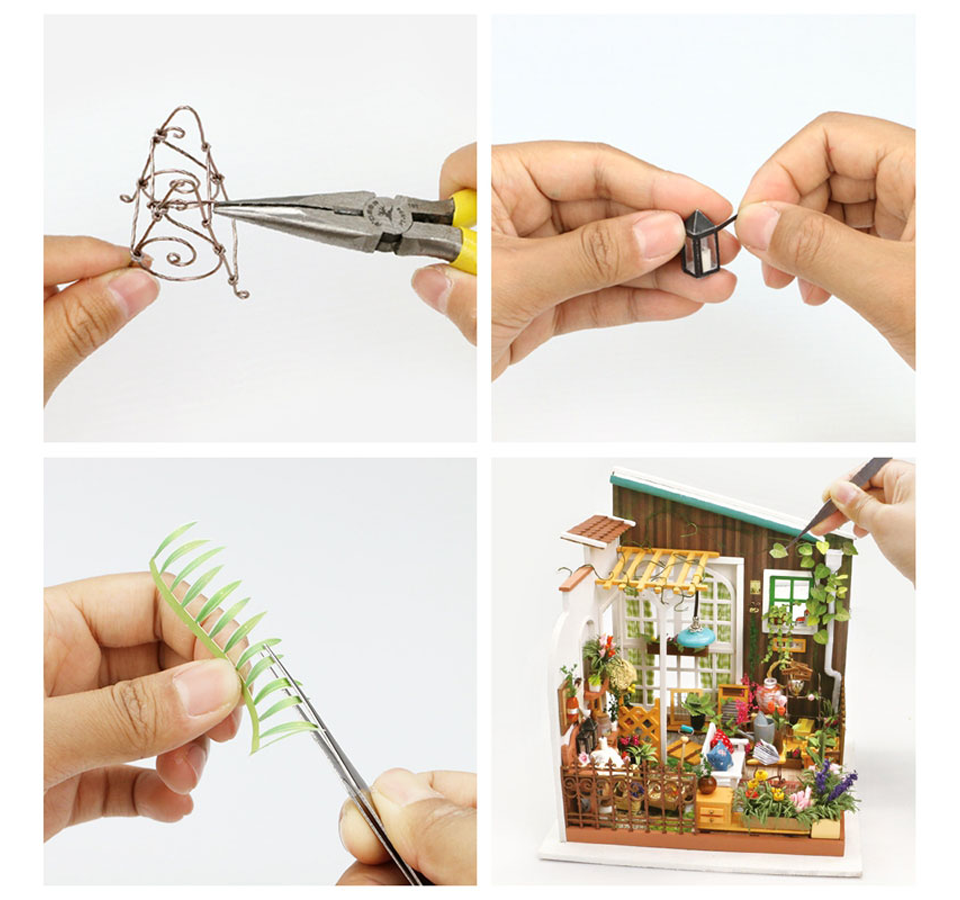 Miller's Garden (Garden) Miniature House Robotime