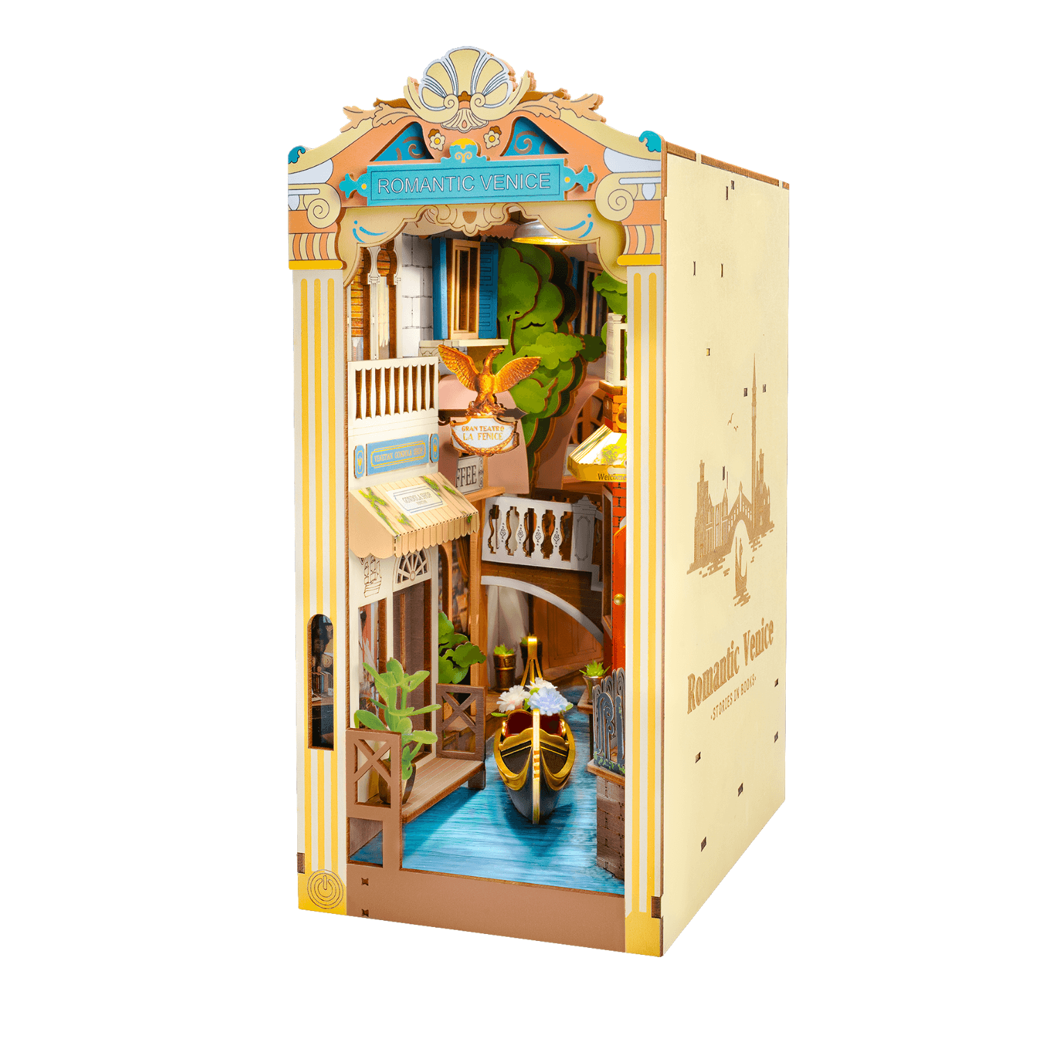 Venise romantique | Diorama | Rolife Diorama Robotime