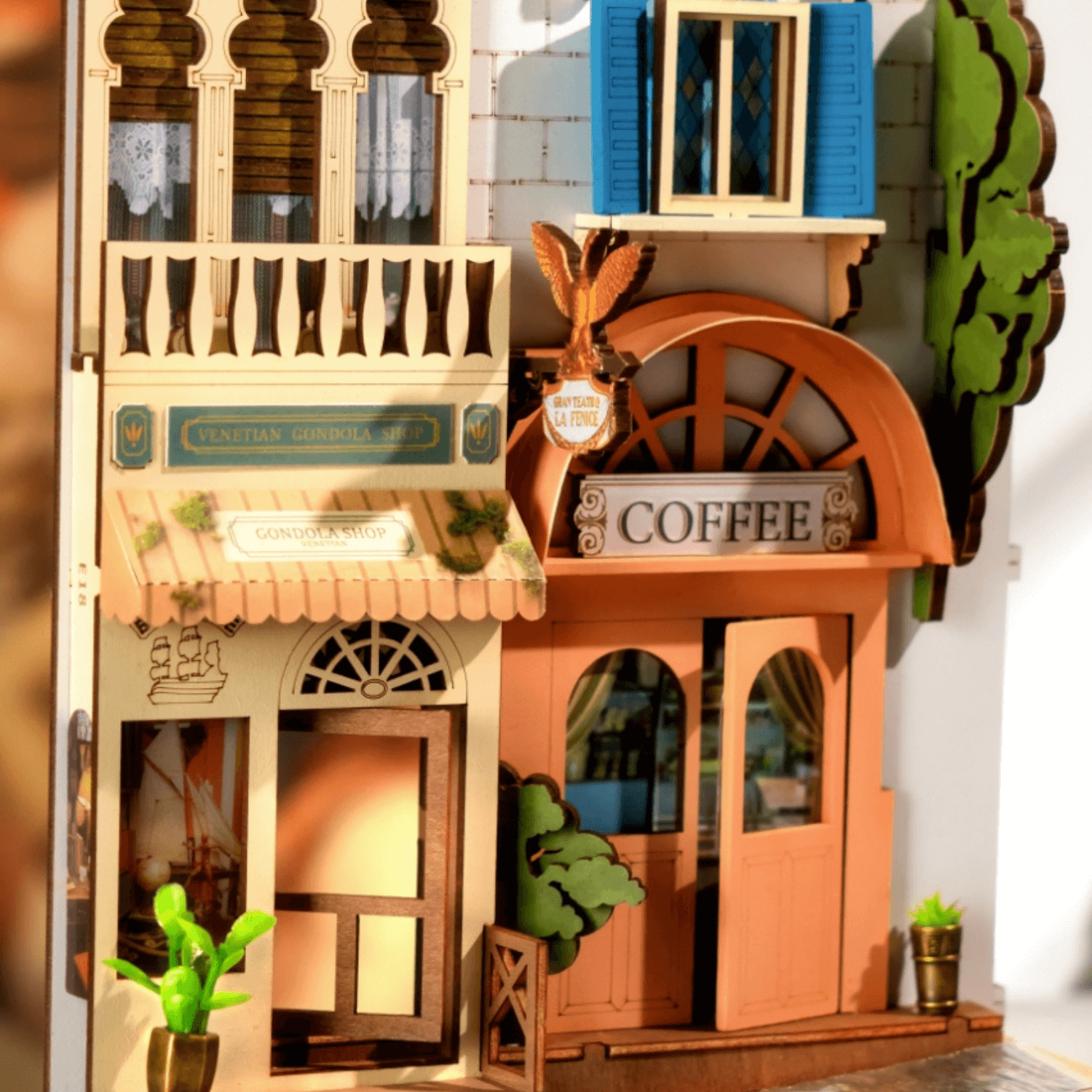 Venise romantique | Diorama | Rolife Diorama Robotime