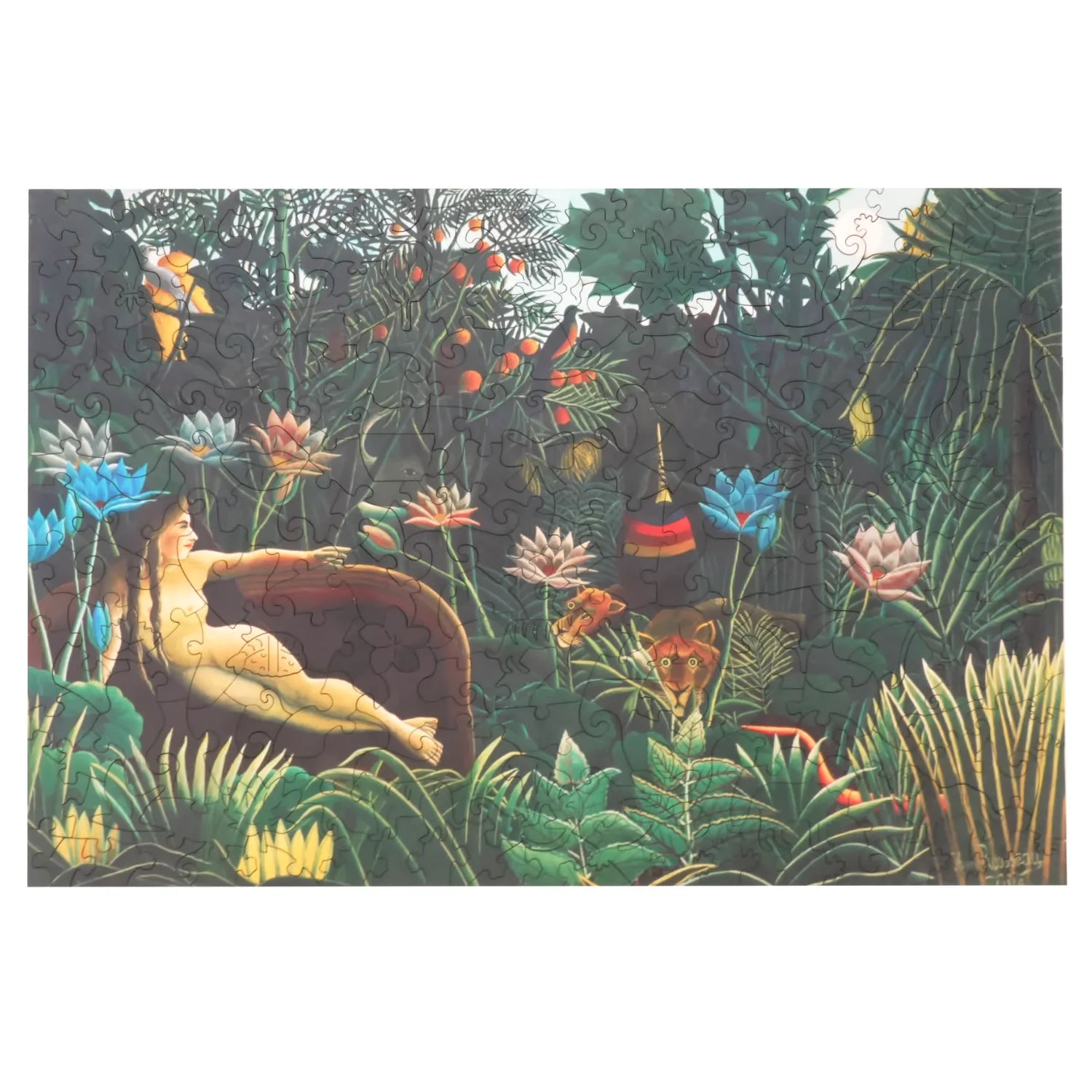 Der Traum | Henri Rousseau Holzpuzzle (2D) MagicHolz