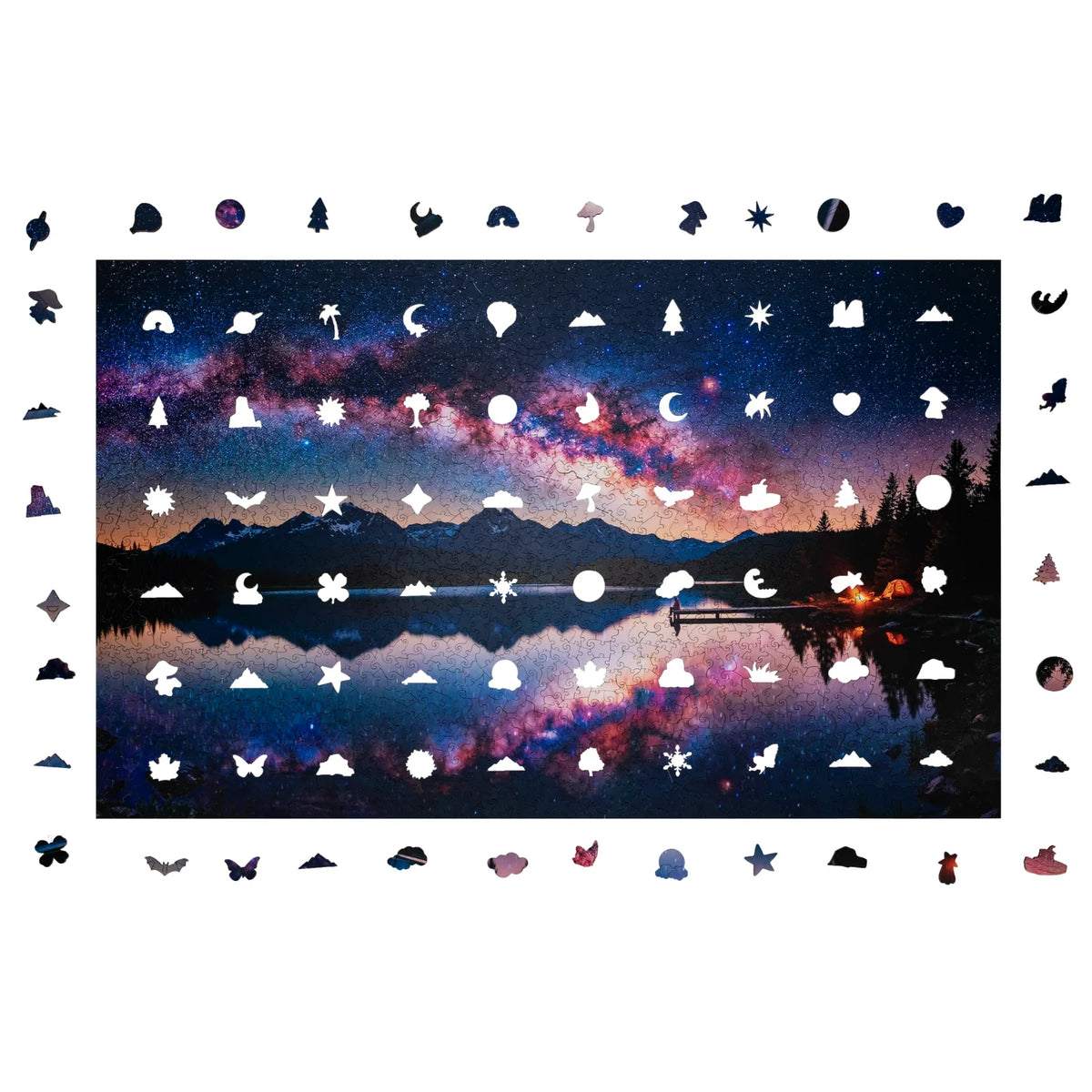 Starry Sky XL Wooden Puzzle (2D) MagicHolz
