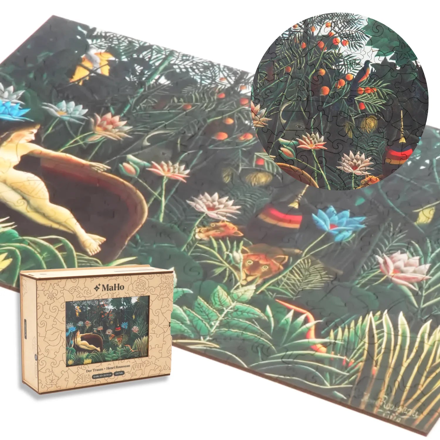 The Dream | Henri Rousseau Wooden Puzzle (2D) MagicHolz