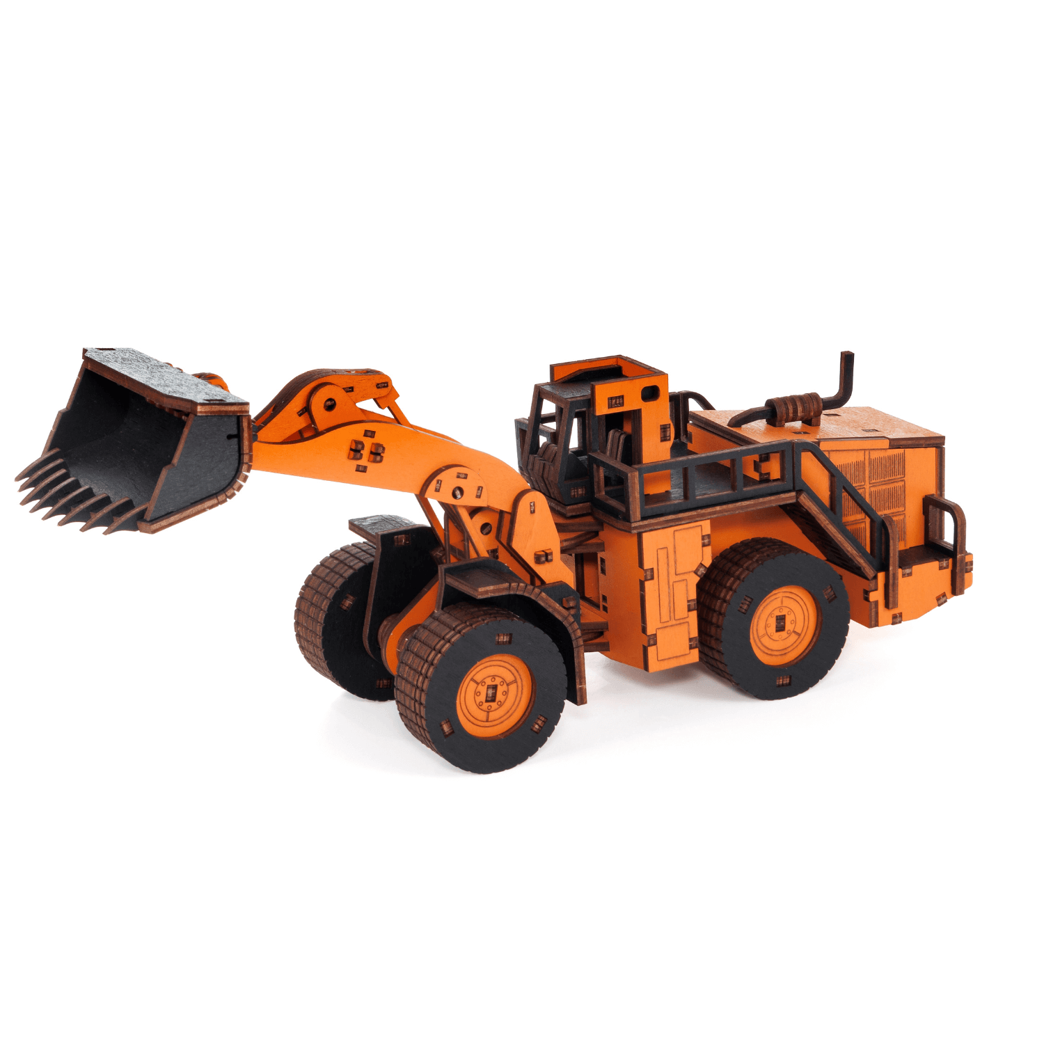 Schaufellader | Baumaschinen 3D Puzzle Eco-Wood-Art