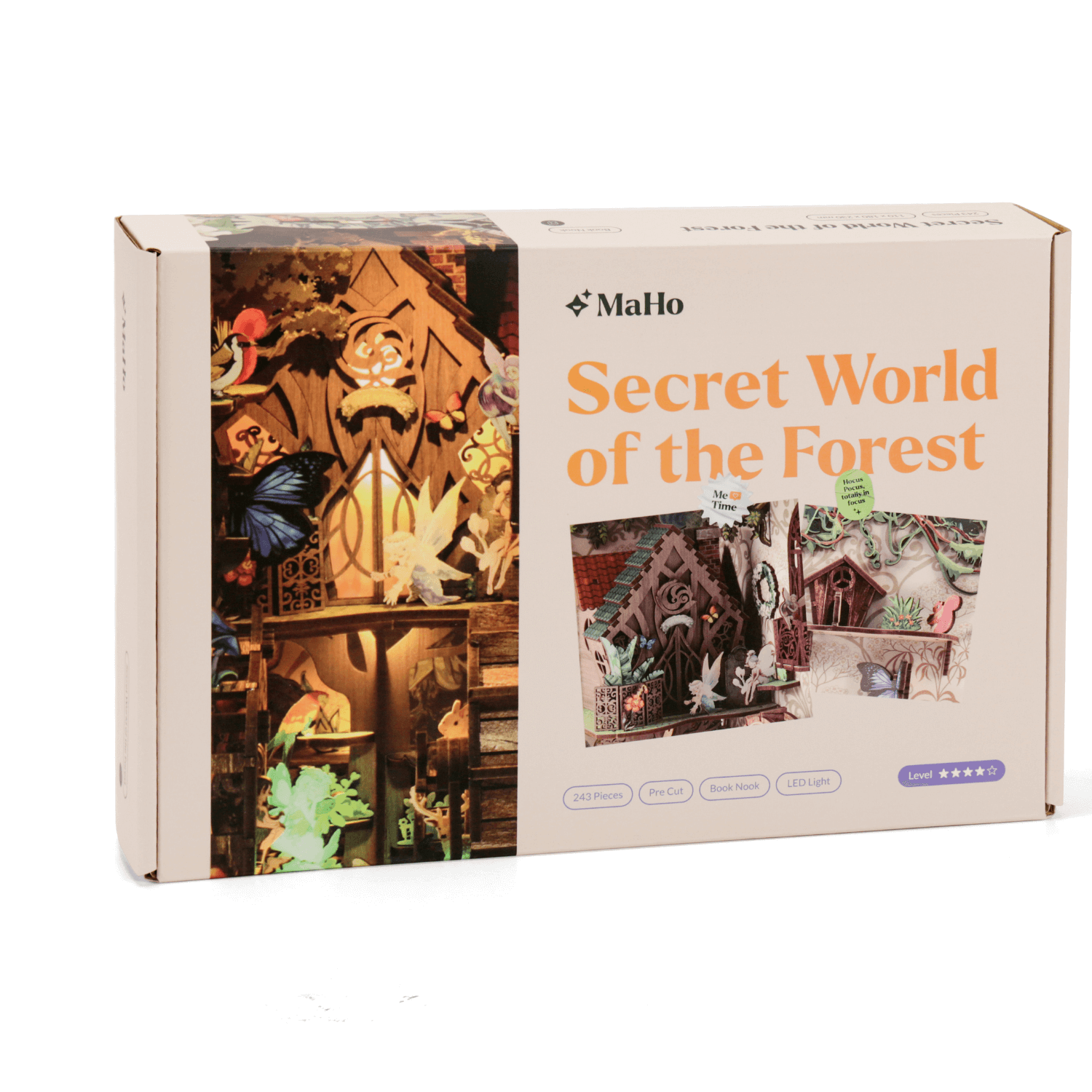 Secret World of the Forest | Diorama | Book Nook Diorama MagicHolz