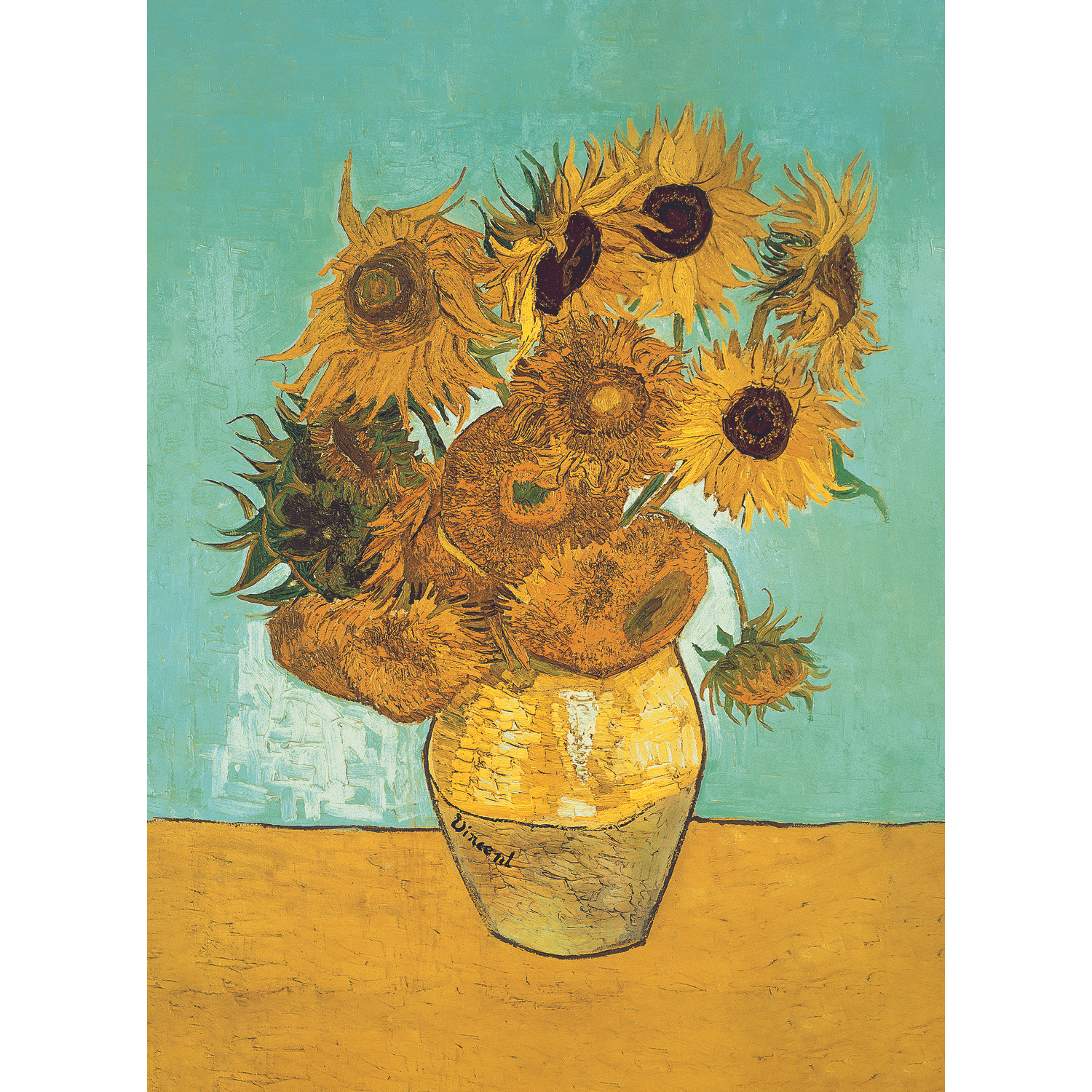Sonnenblumen / Vincent van Gogh | Holz Puzzle 200-Holzpuzzle-TREFL--
