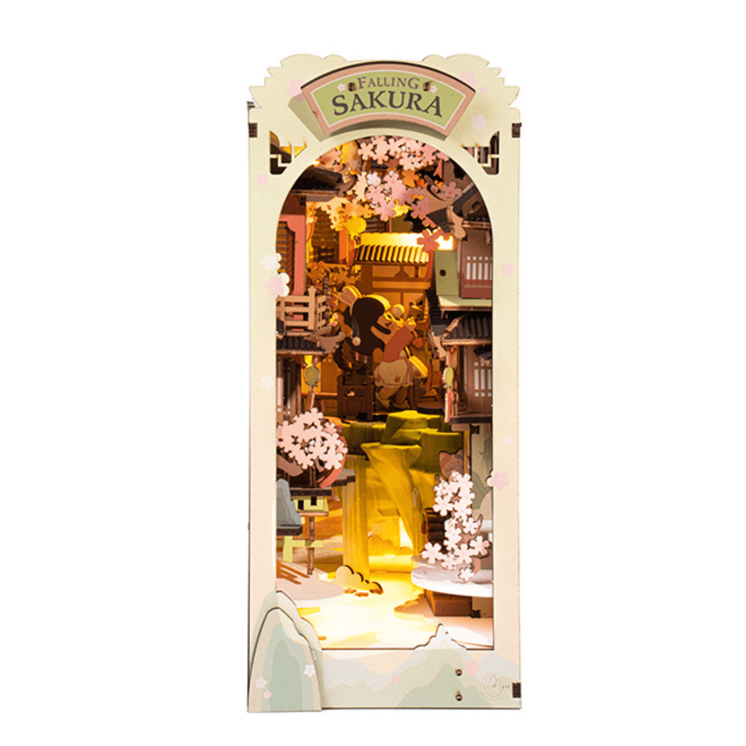 Falling Sakura | Diorama | Rolife Diorama Robotime