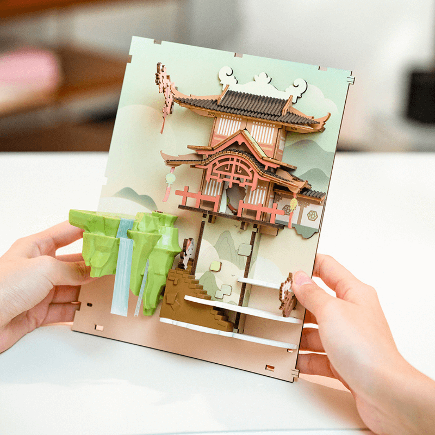 Falling Sakura | Diorama | Rolife Diorama Robotime