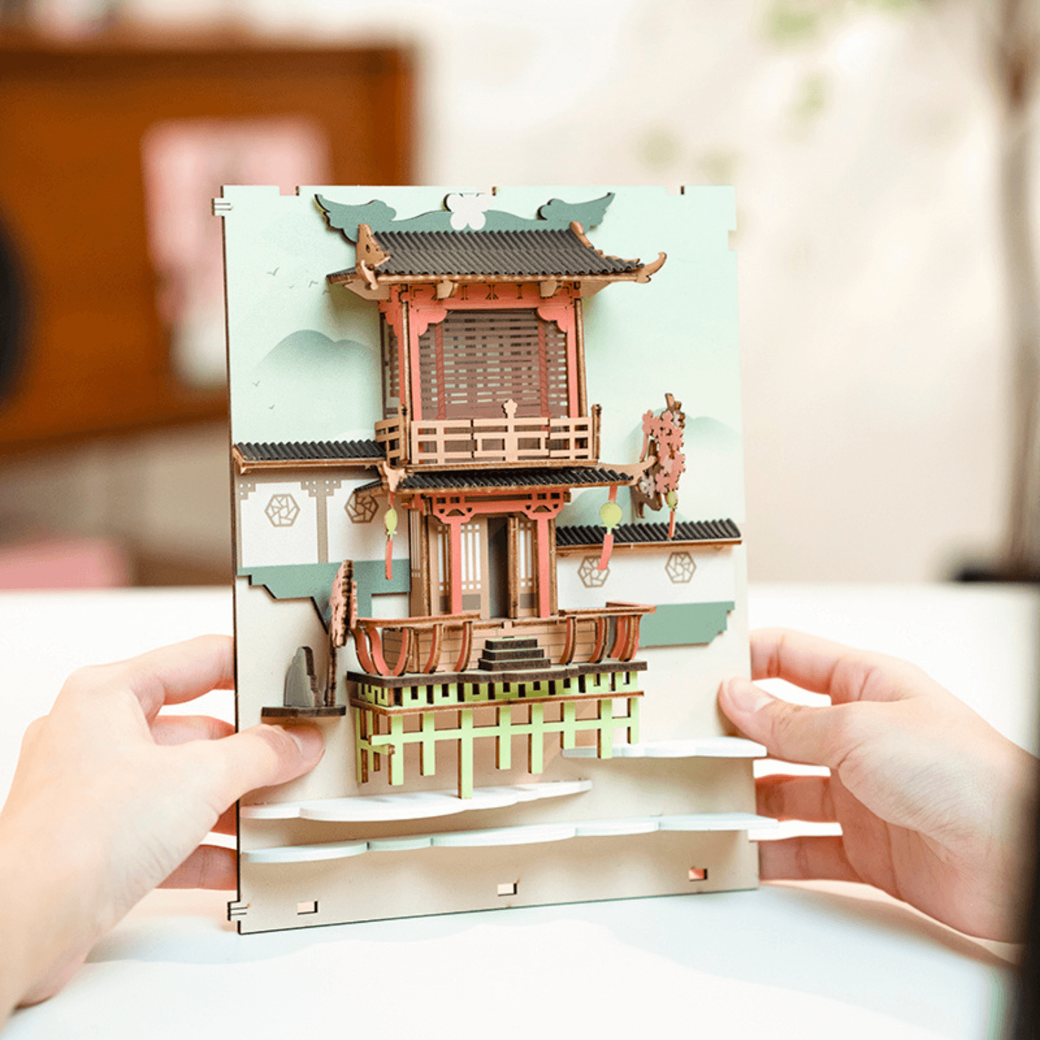 Falling Sakura | Diorama | Rolife Diorama Robotime