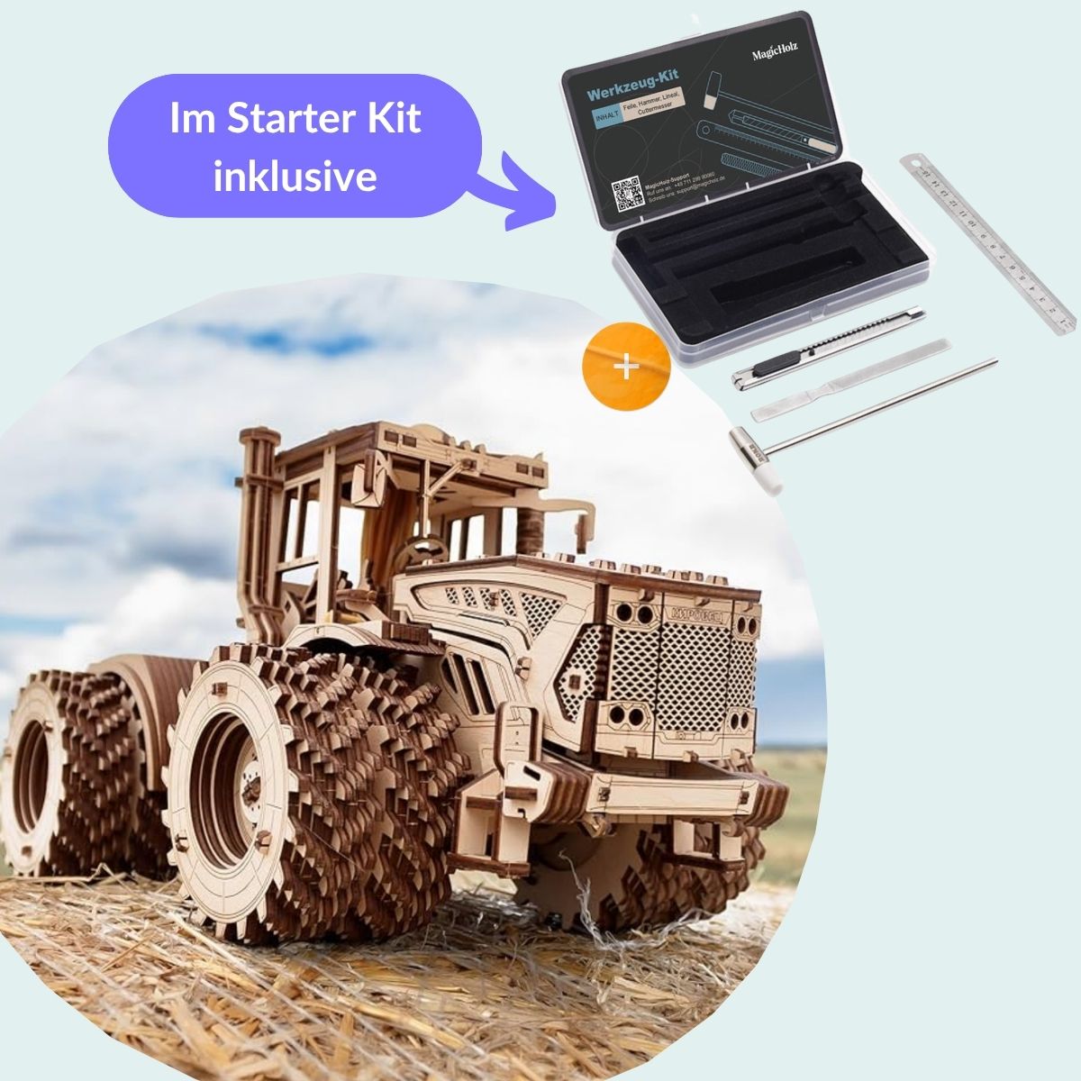 Kirovets K-7M XXL Tractor Model Kit