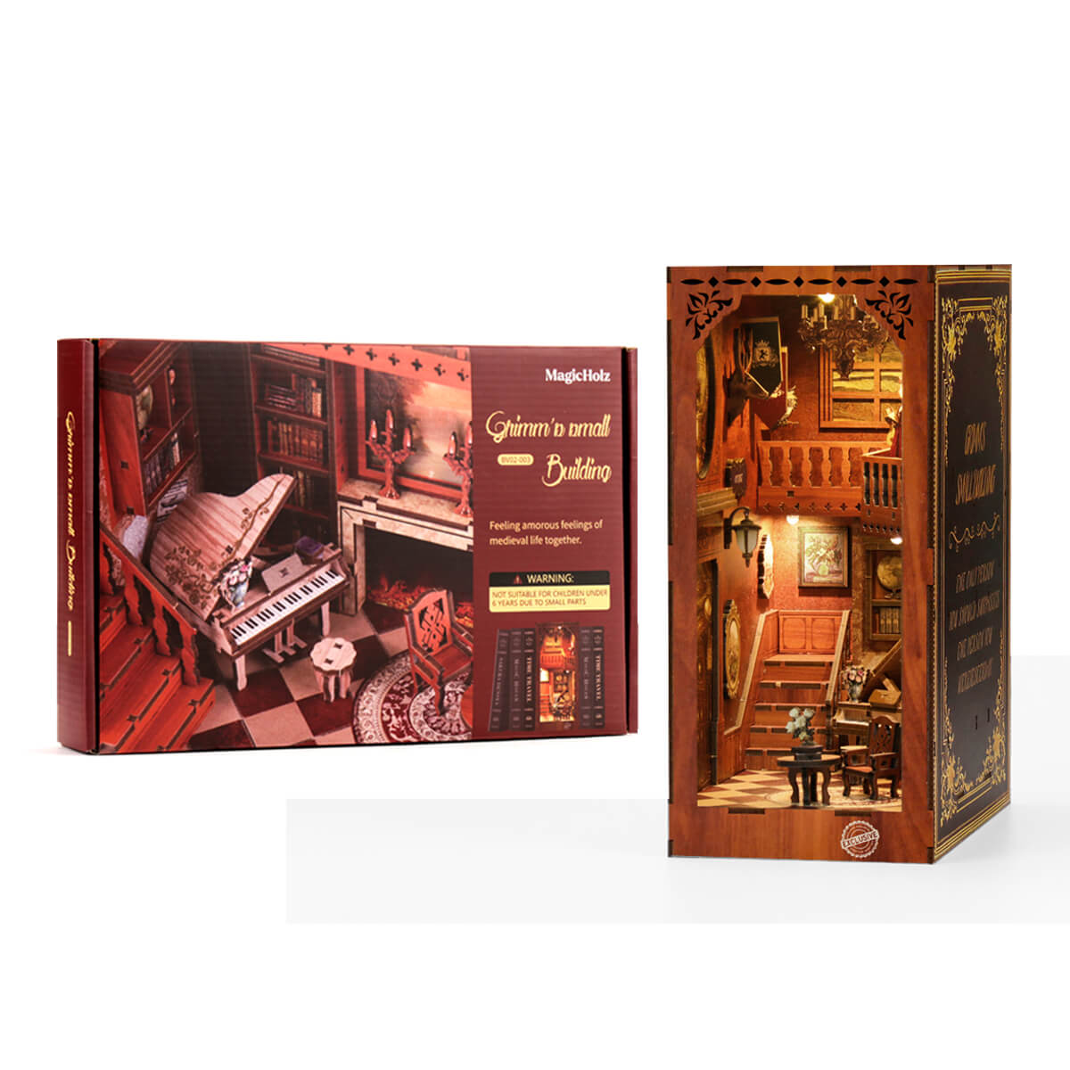 Grimm's little house | Diorama | Book Nook-Diorama-MagicHolz--