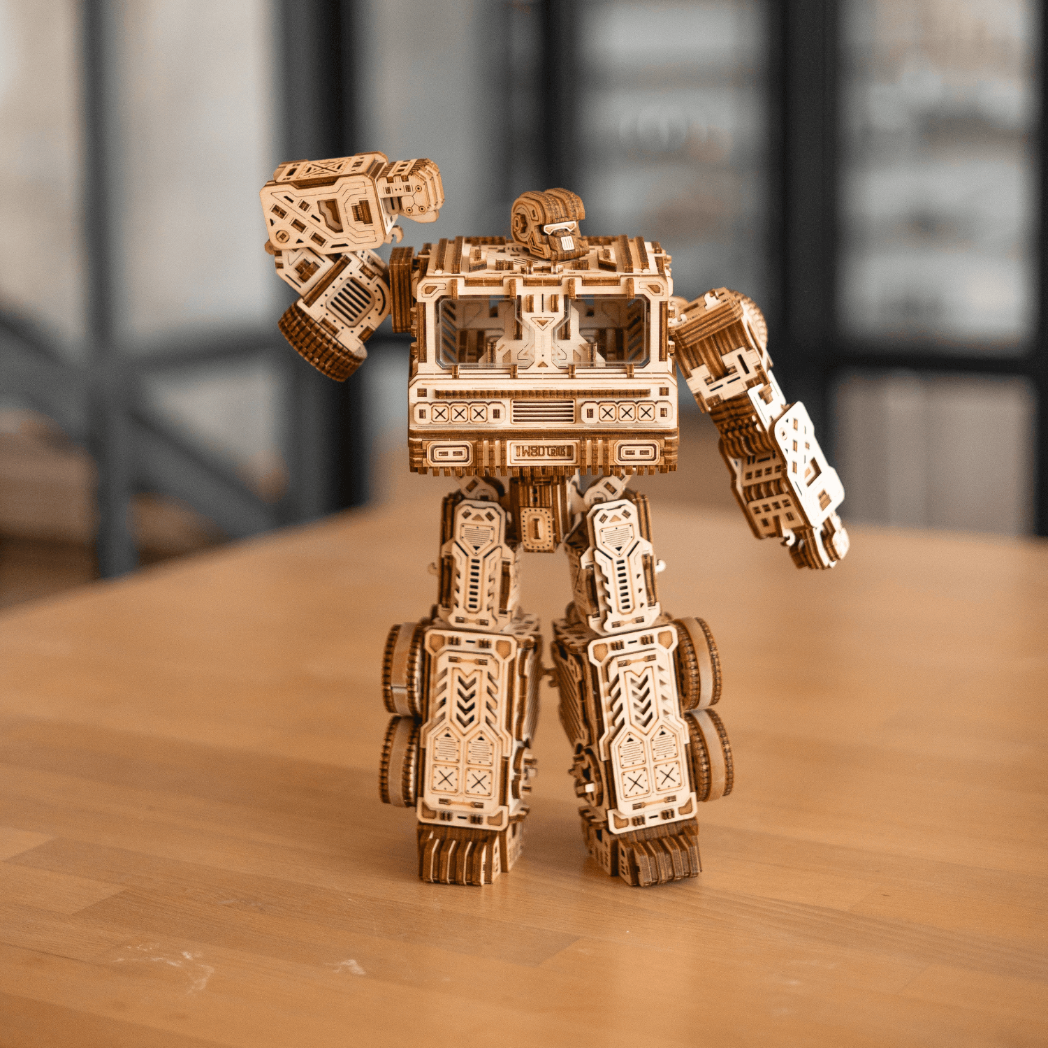 Timbertron Ultima l Transformer Mechanisches Holzpuzzle WoodTrick