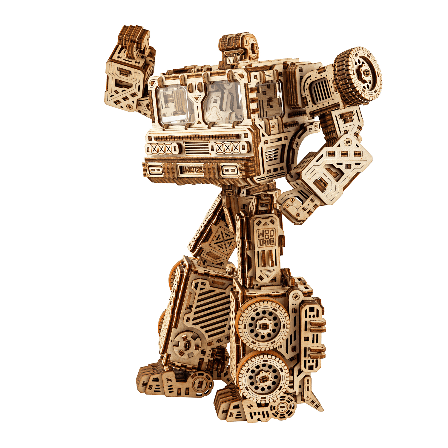 Timbertron Ultima l Transformer Mechanisches Holzpuzzle WoodTrick
