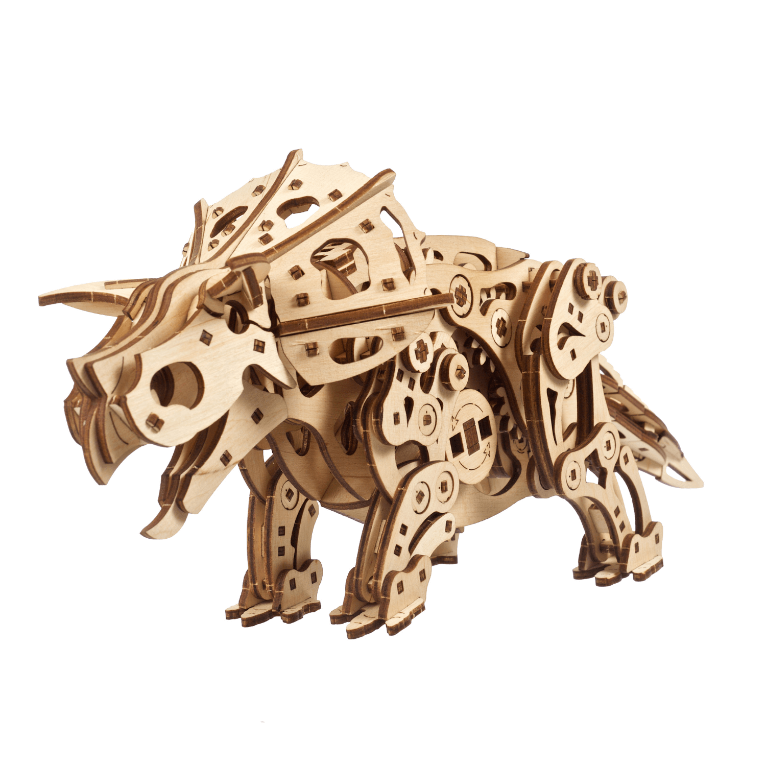 Triceratops 3D Puzzle Ugears