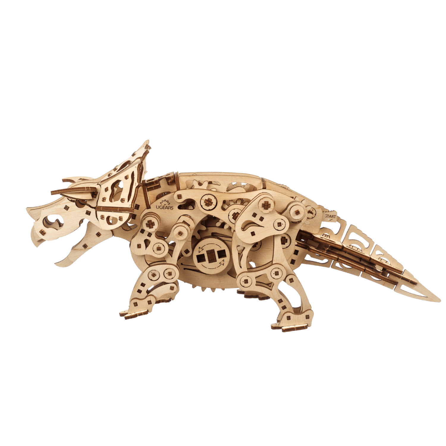 Triceratops 3D Puzzle Ugears