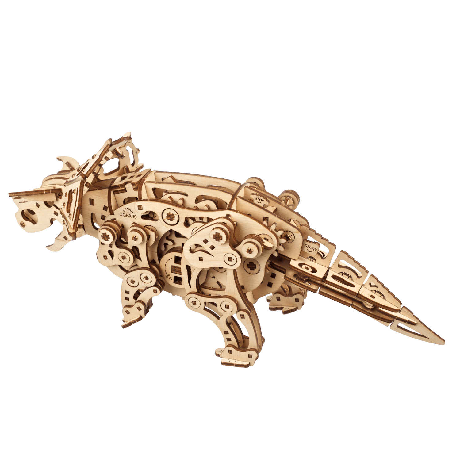 Triceratops 3D Puzzle Ugears