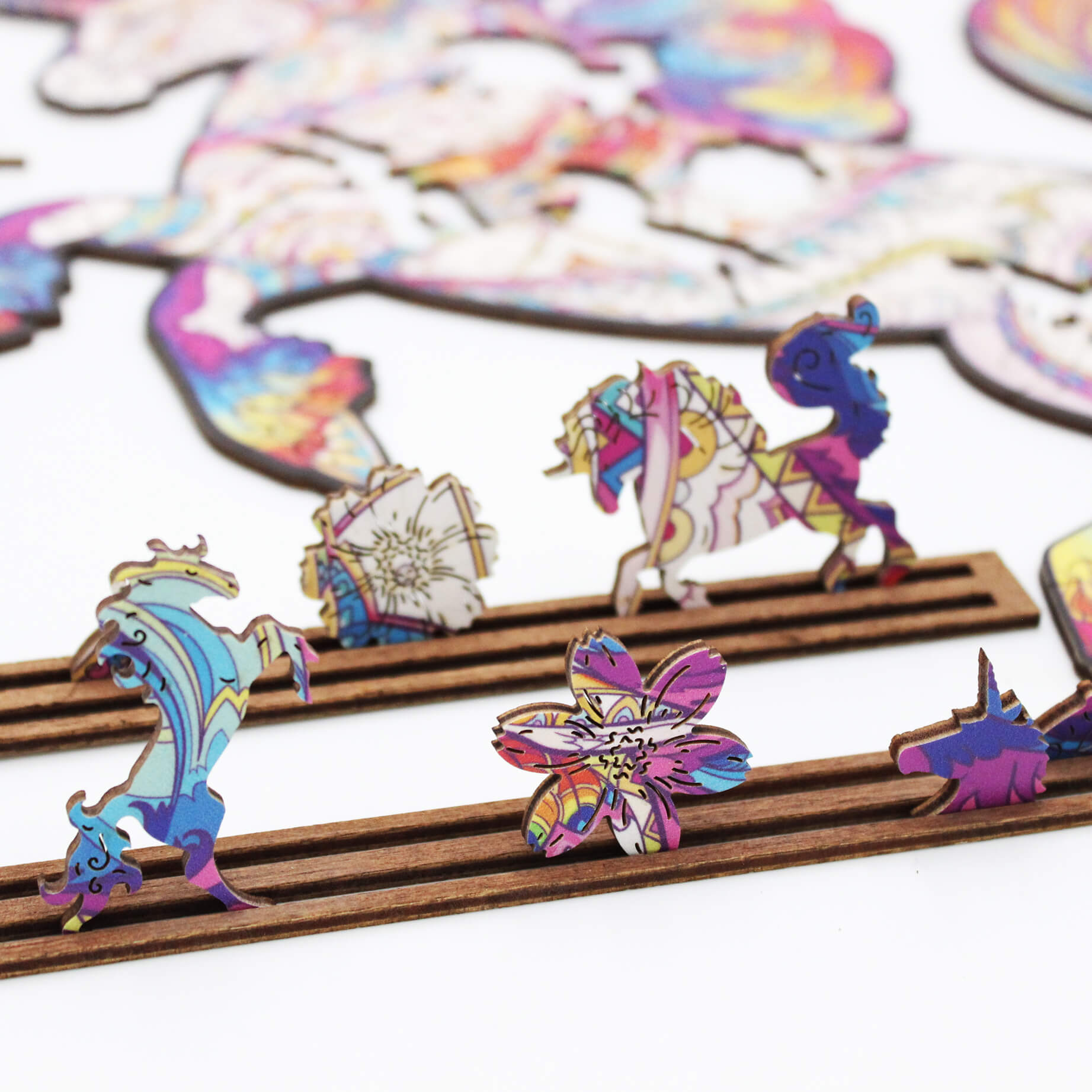Unicorn MagicHolz puzzle-MagicWood--