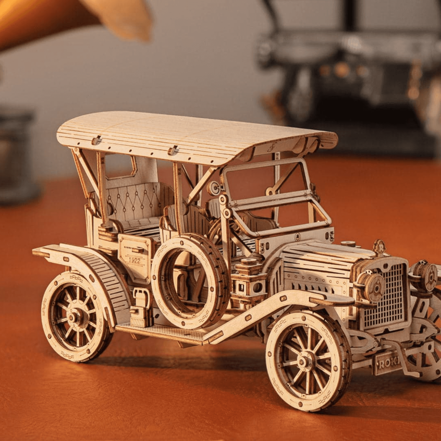 Vintage Auto l ROKR-3D Puzzle-Robotime--