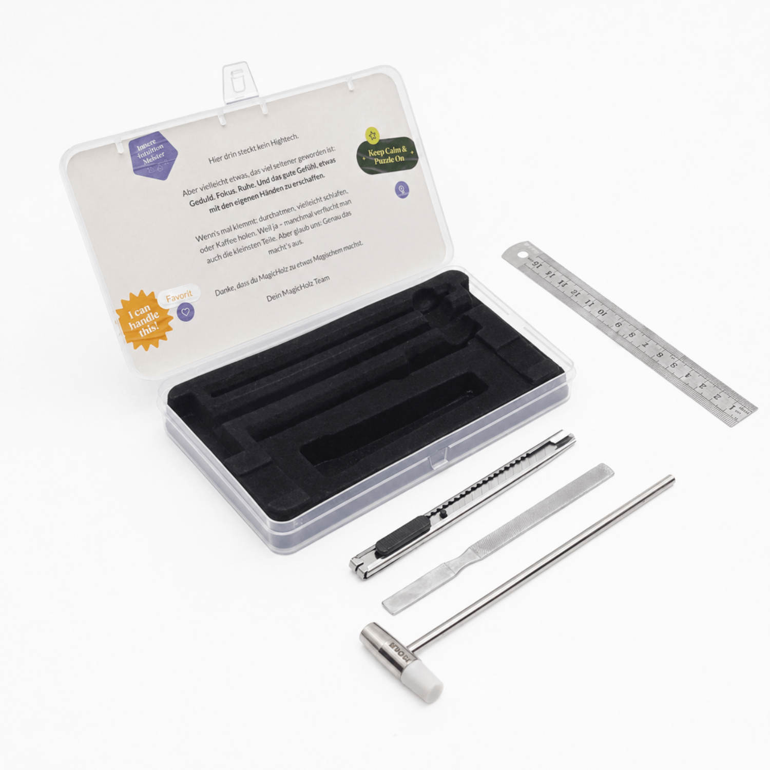 Modelbouw gereedschapsset accessoires MagicHolz