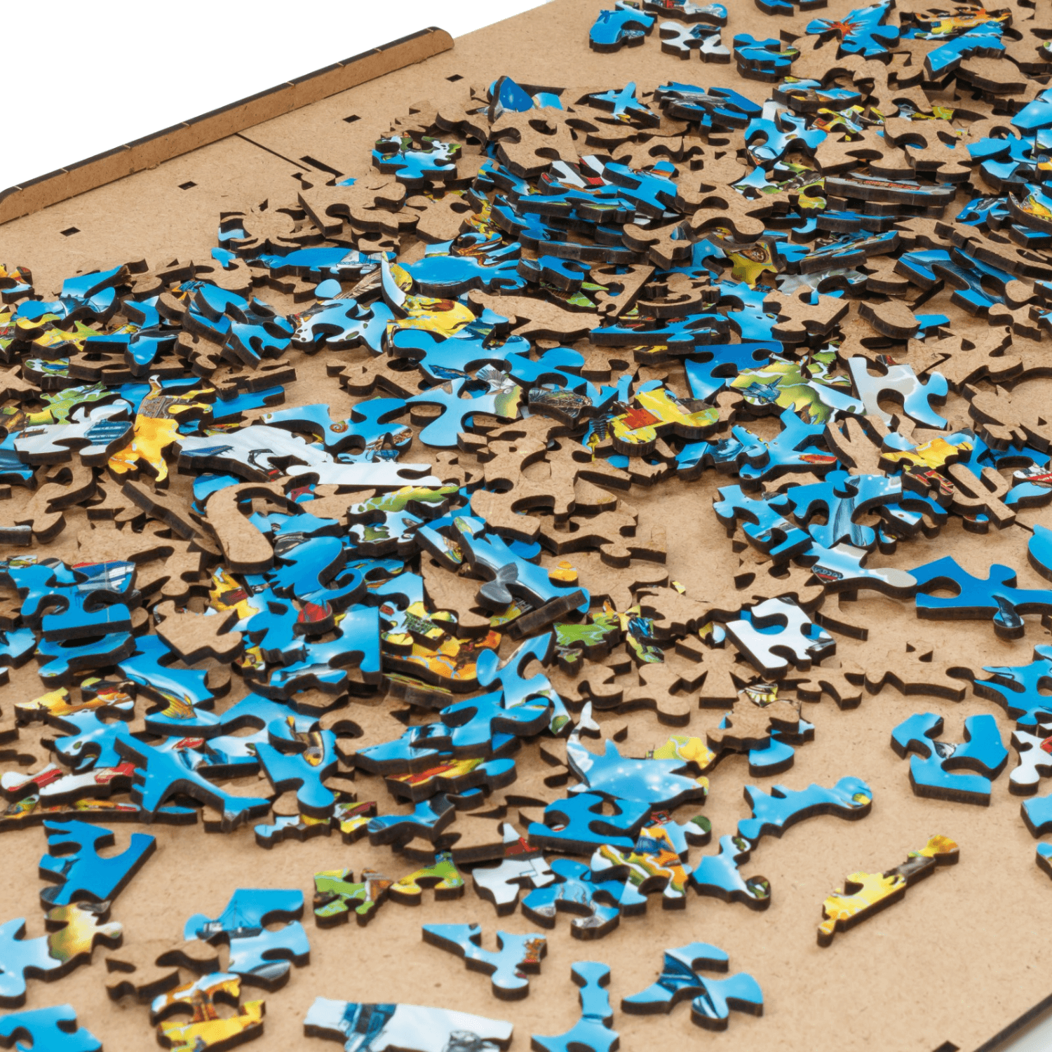 World map wooden puzzle-Eco-Wood-Art--
