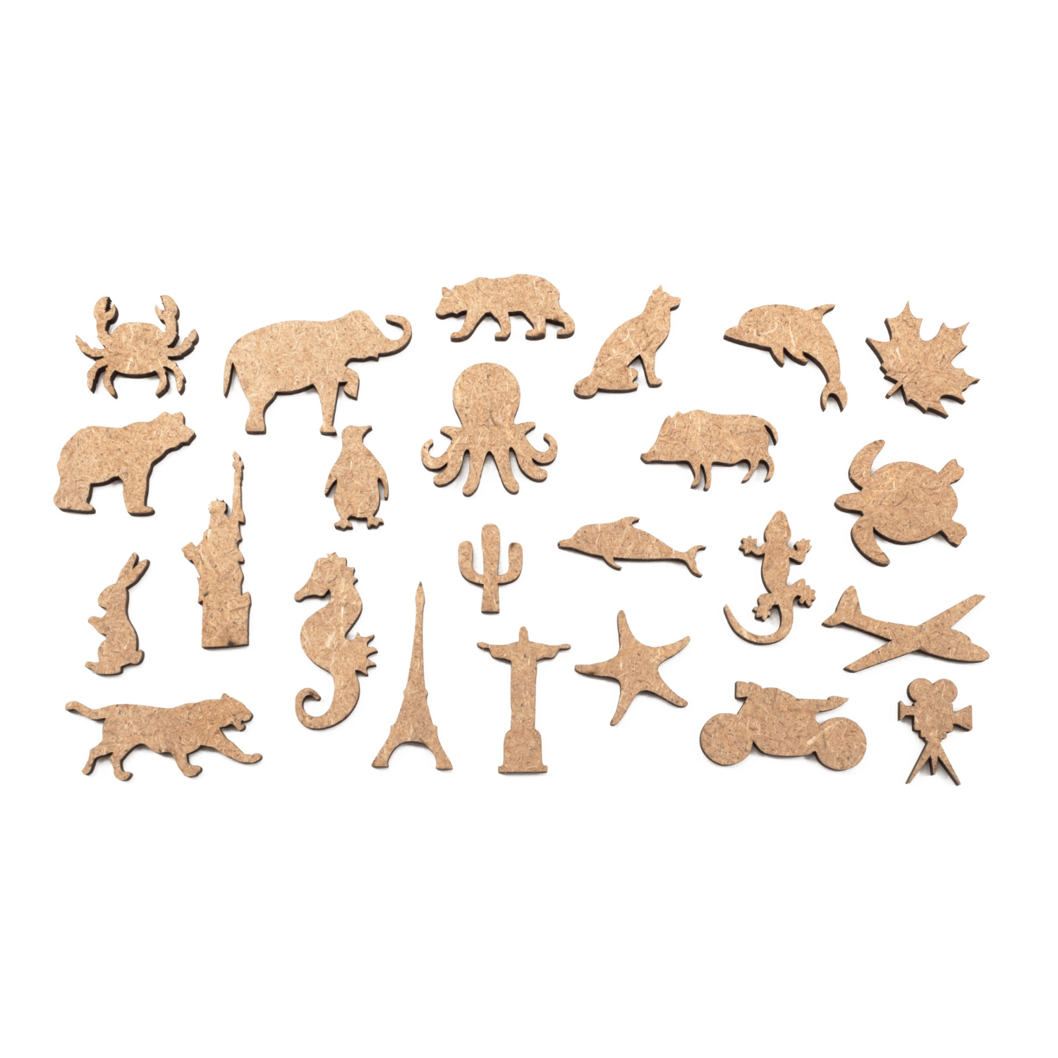 World map wooden puzzle-Eco-Wood-Art--
