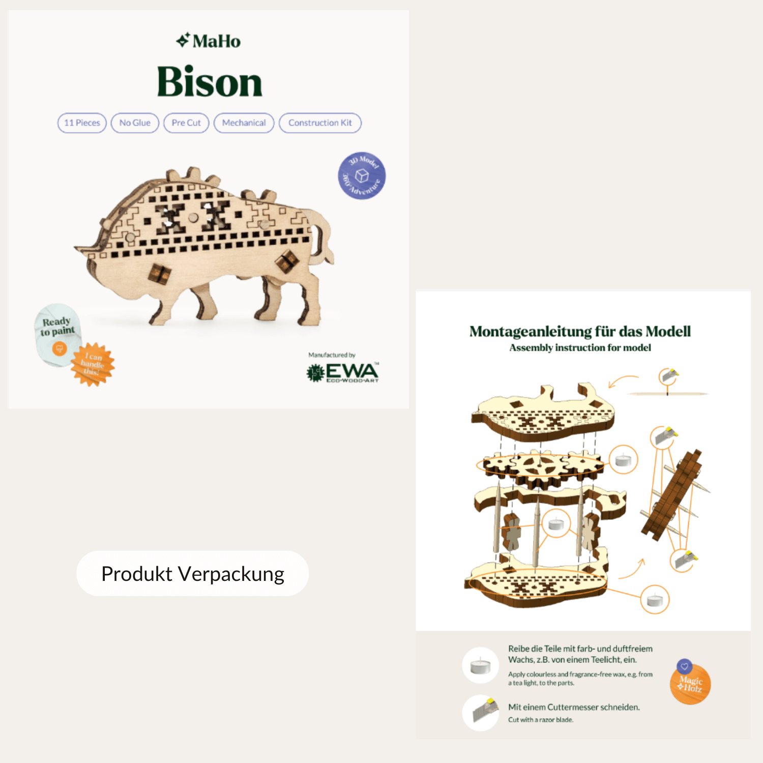 Mini-Puzzles-Mechanical Wooden Puzzle-Eco-Wood-Art--