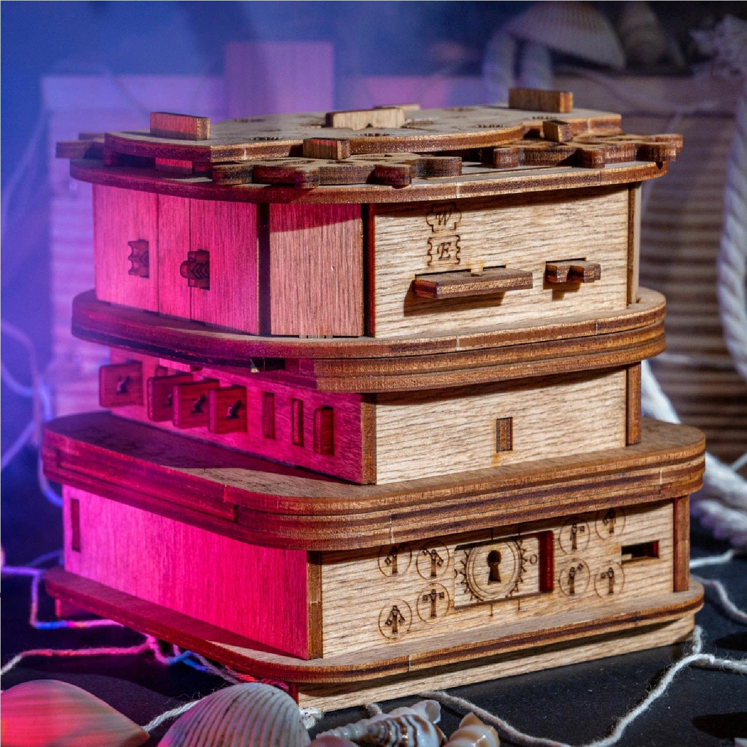 Cluebox "Davy Jones" Escape Room game iDventure