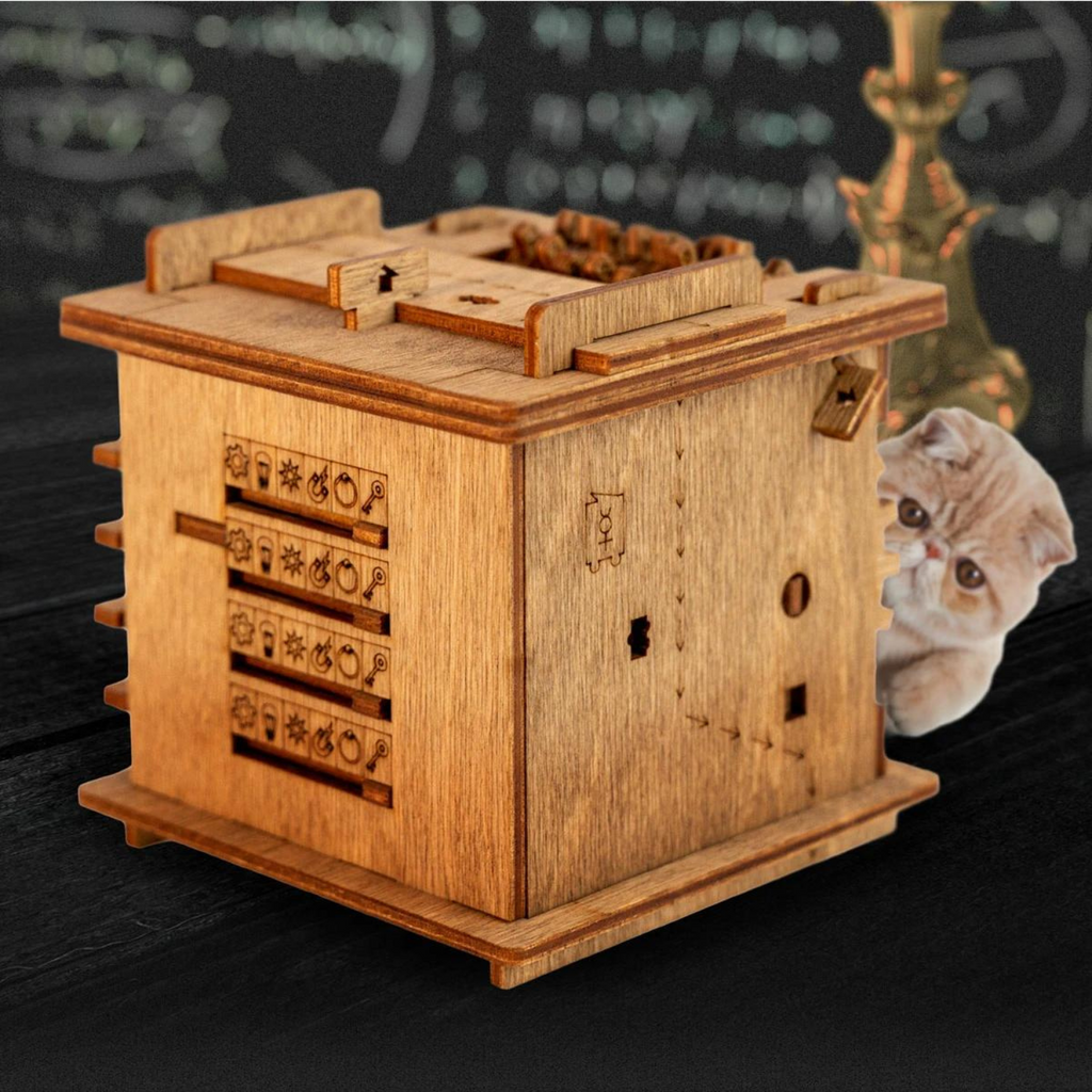 Cluebox puzzle - Schrödinger's cat 🐱 Solve!