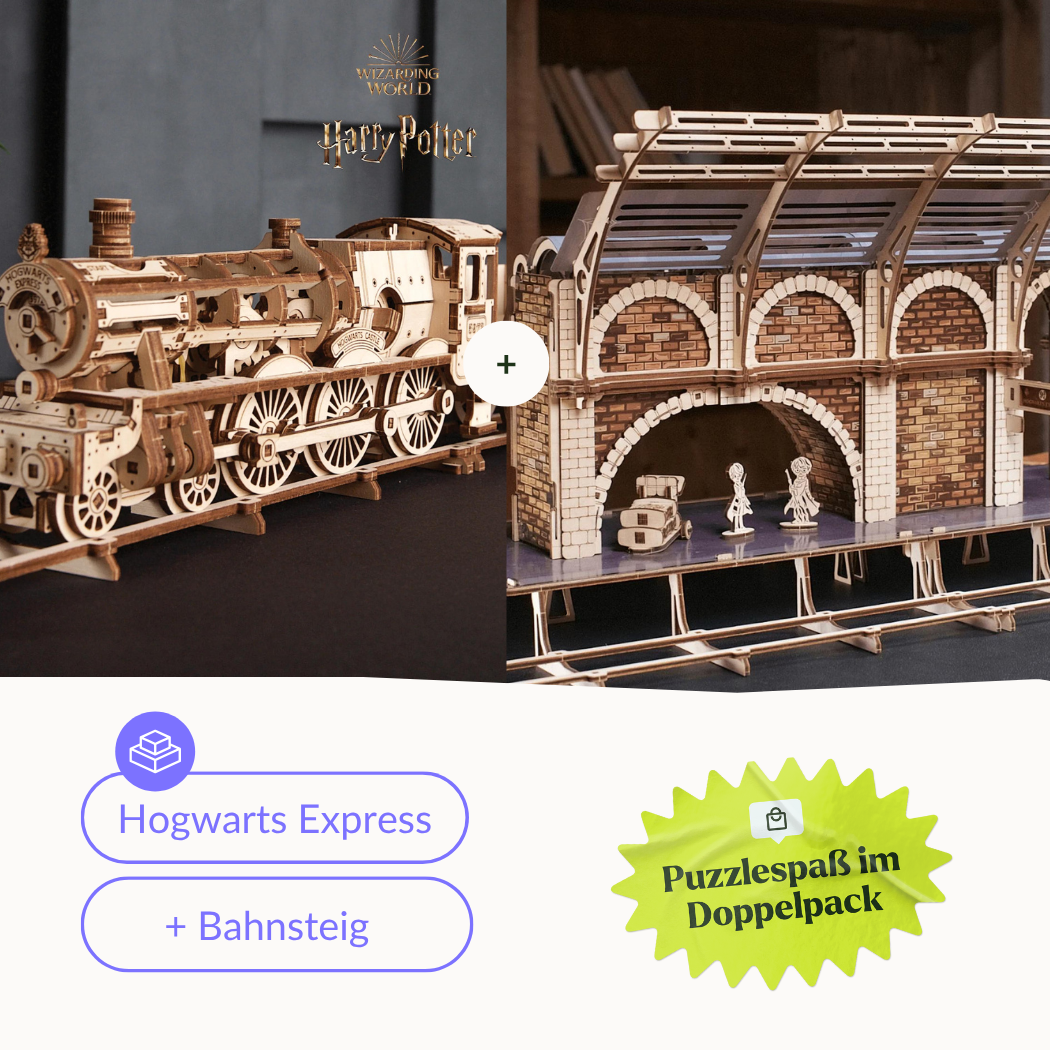 Hogwarts™ Bound Bundle | Harry Potter Wooden Puzzle Ugears--