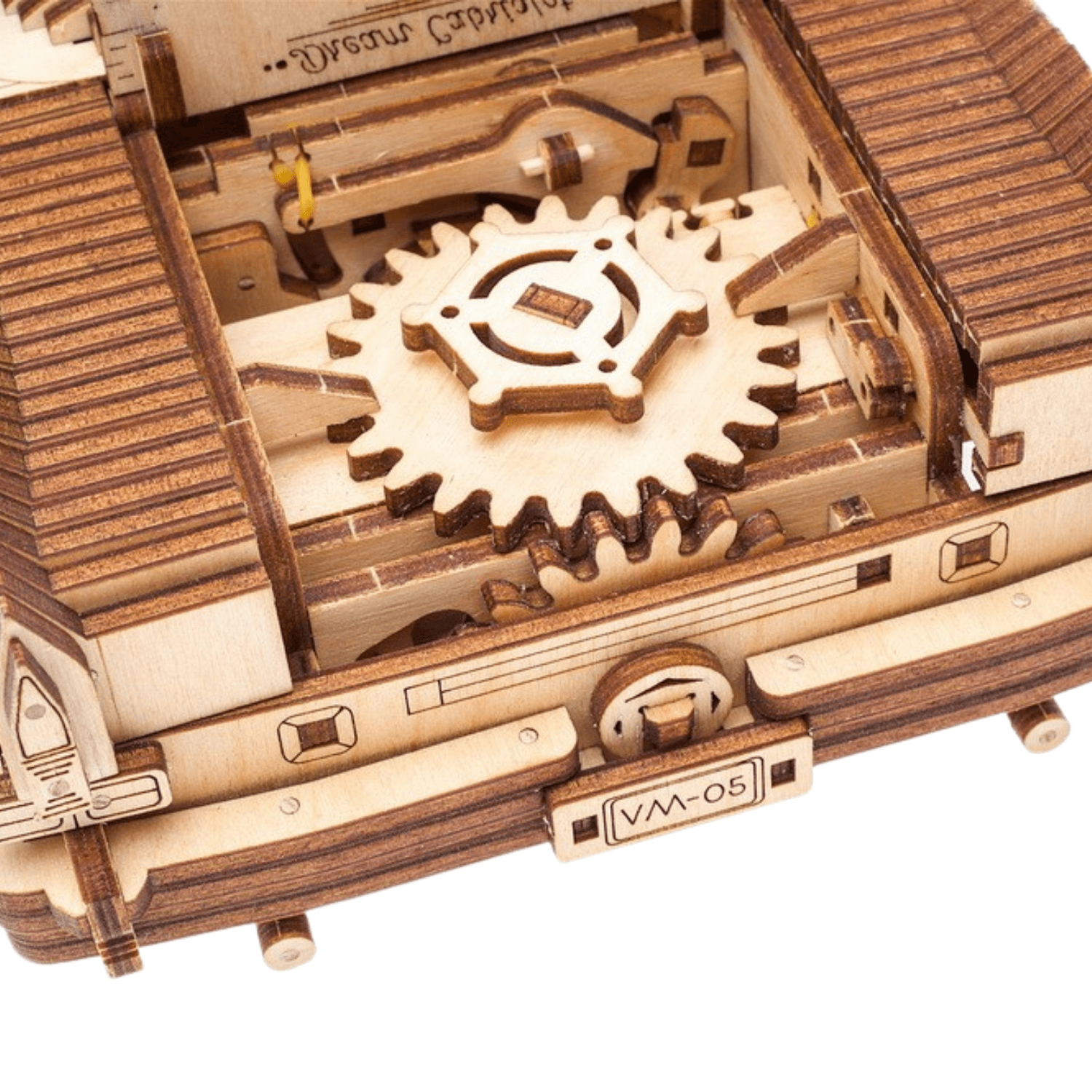 Cabriolet de rêve VM-05-Puzzle mécanique en bois-Ugears--
