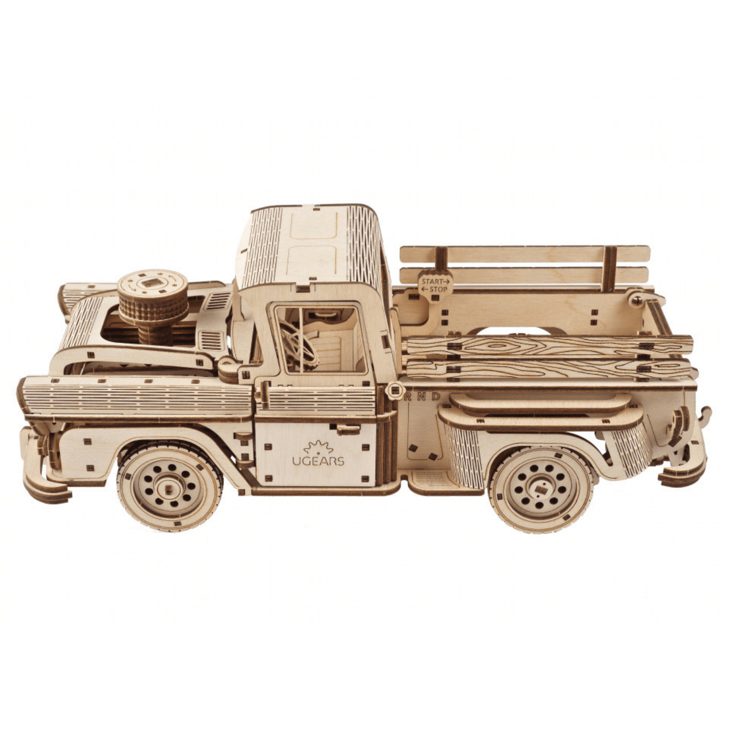Pickup Lumberjack-Puzzle mécanique en bois-Ugears--