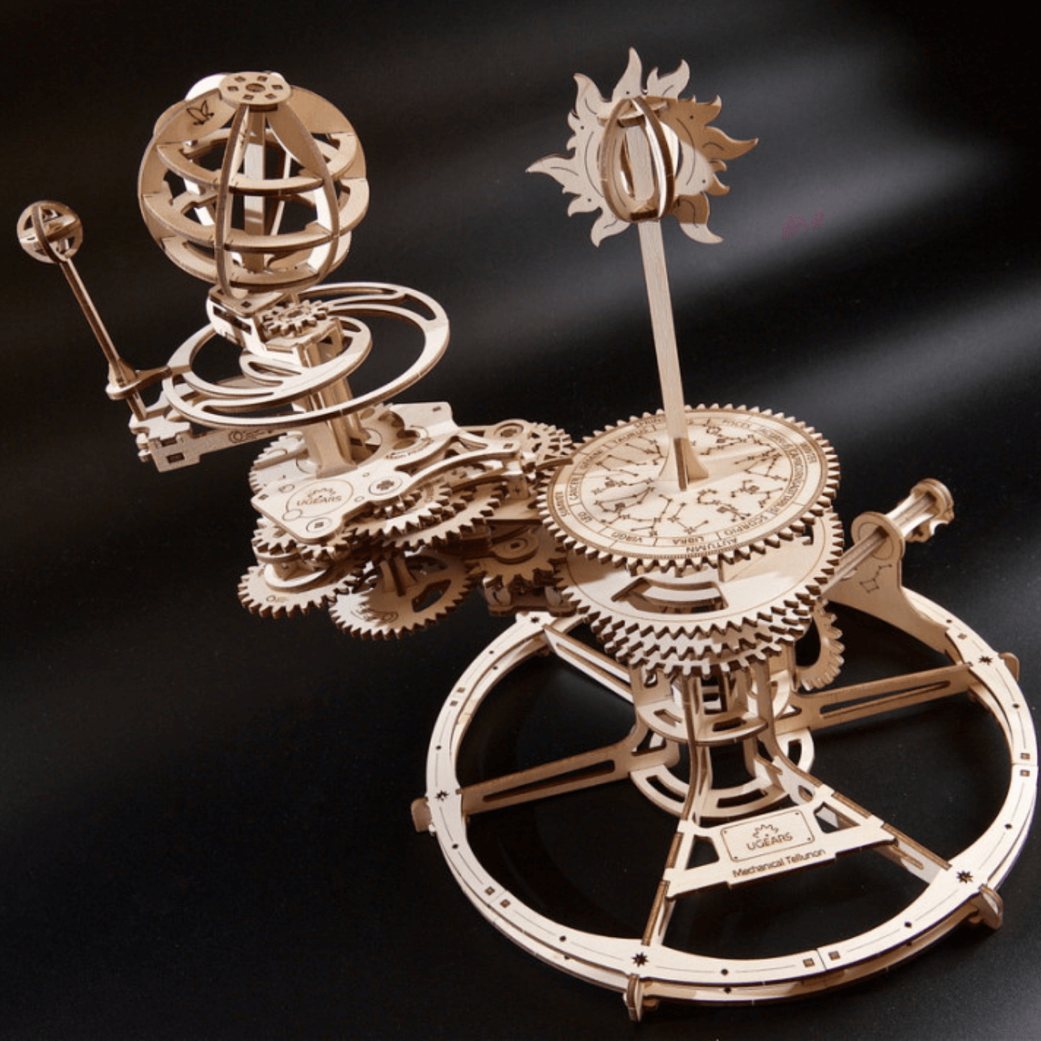 Tellurium mécanique Puzzle mécanique en bois Ugears