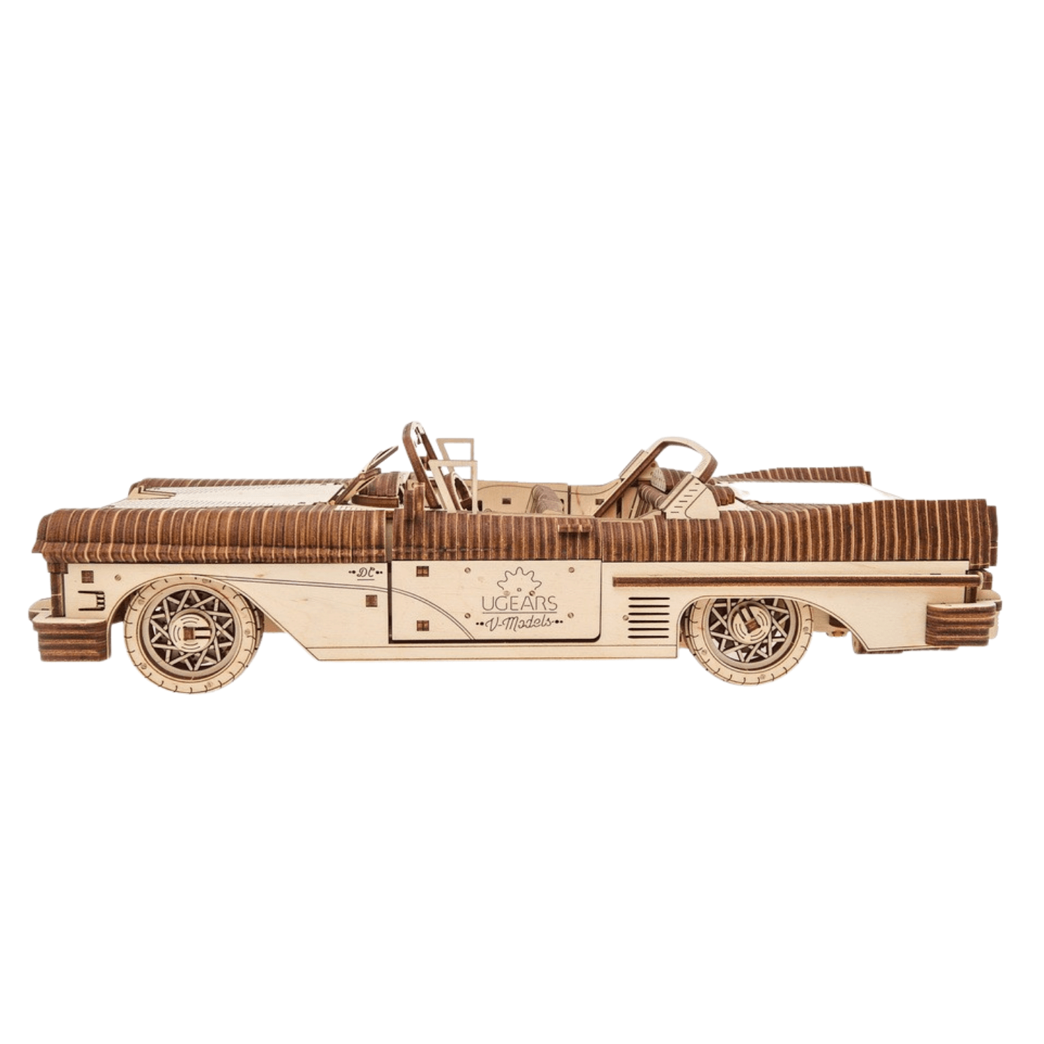 Cabriolet de rêve VM-05-Puzzle mécanique en bois-Ugears--