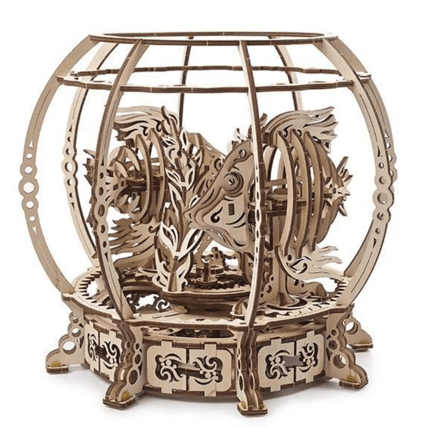 Mechanisches Aquarium Mechanisches Holzpuzzle Ugears