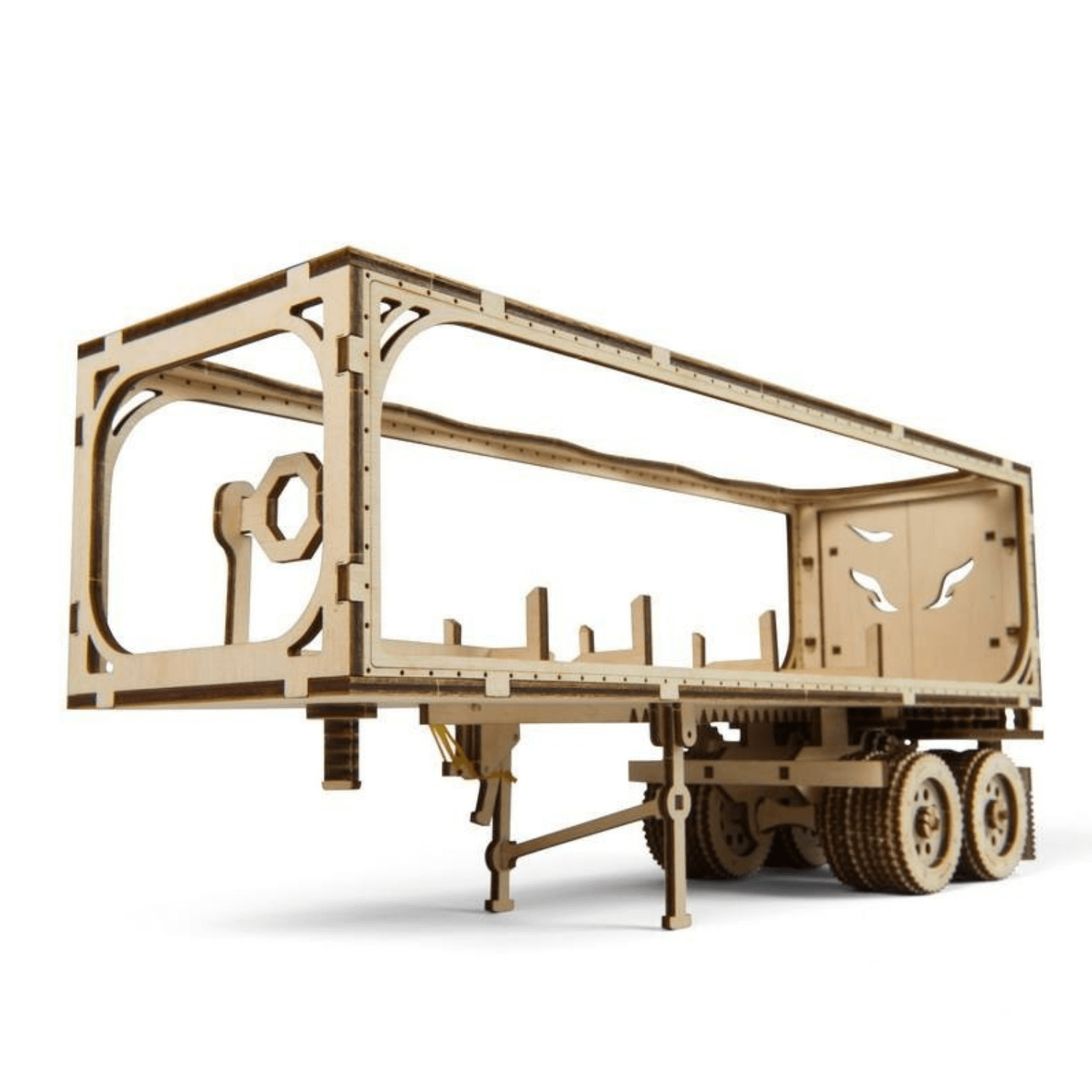 Trailer für "Heavy Boy" Mechanisches Holzpuzzle Ugears