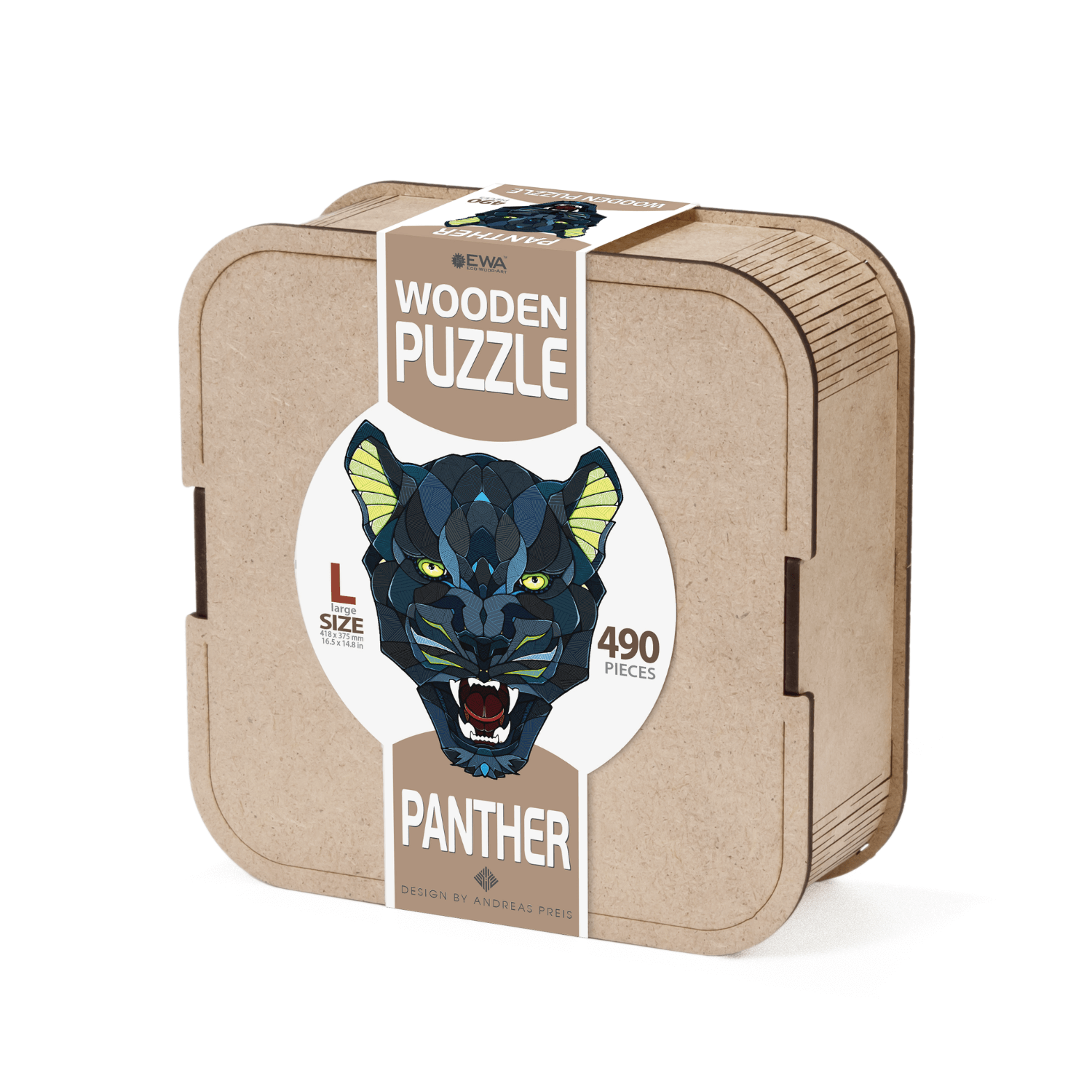 Panther | Holzpuzzle-Holzpuzzle-Eco-Wood-Art--