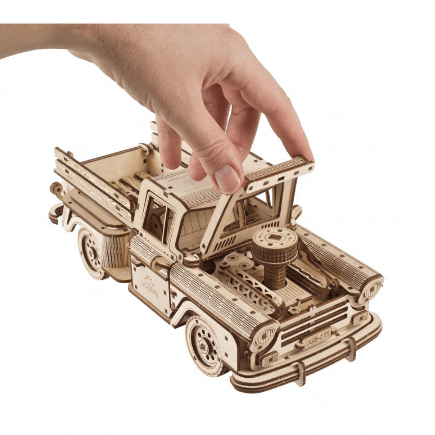 Pickup Lumberjack-Puzzle mécanique en bois-Ugears--