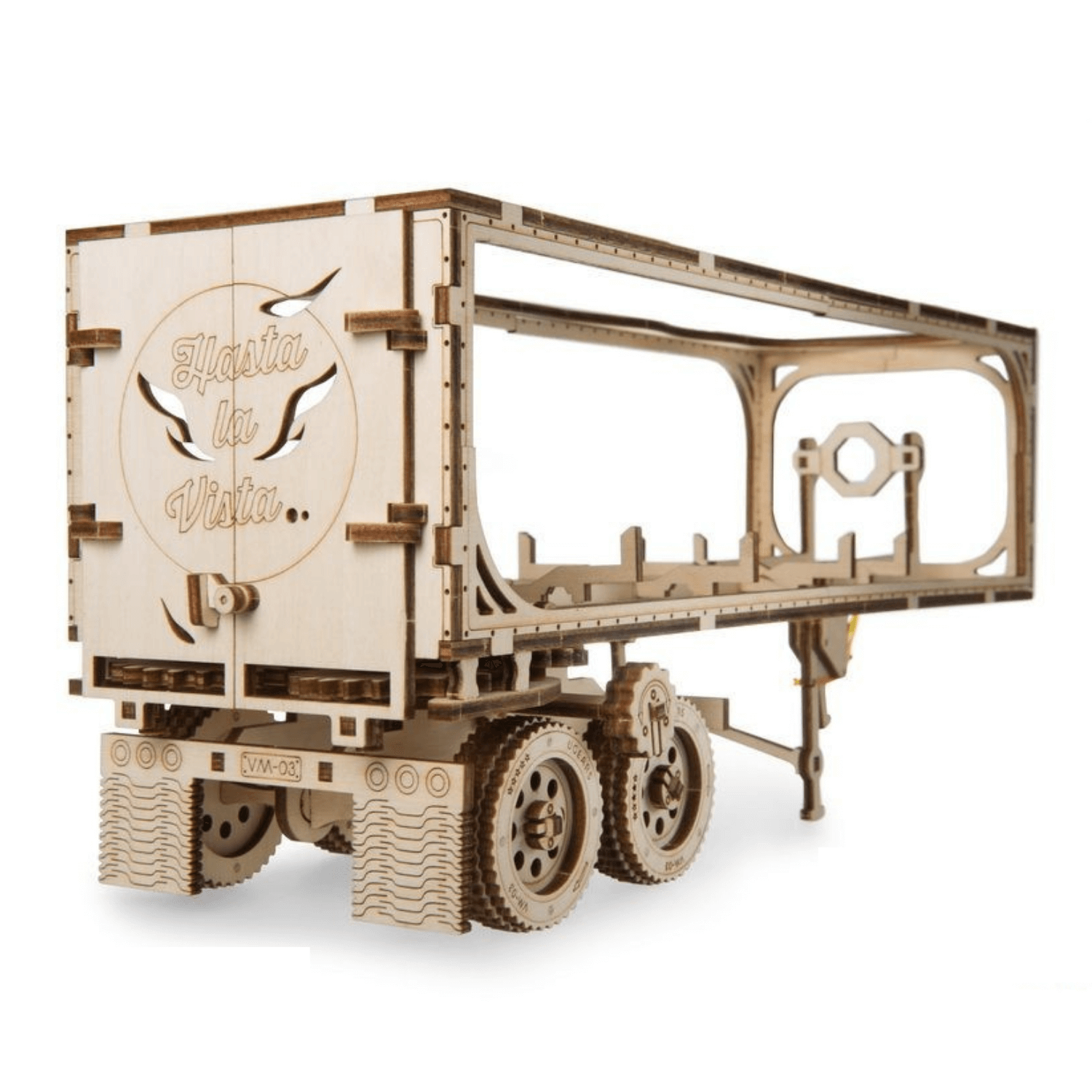 Trailer für "Heavy Boy" Mechanisches Holzpuzzle Ugears