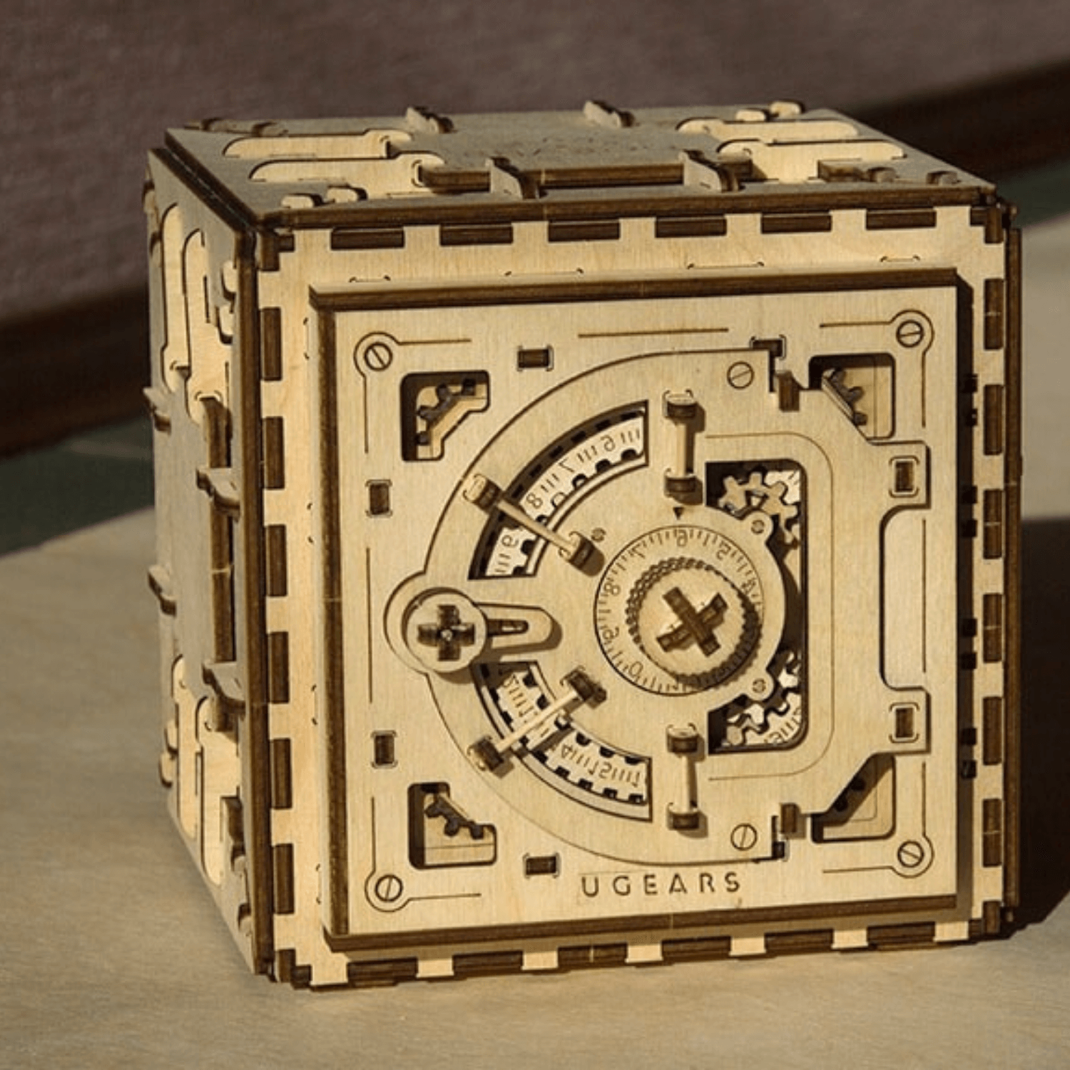 Safe Ugears mechanical wooden puzzle