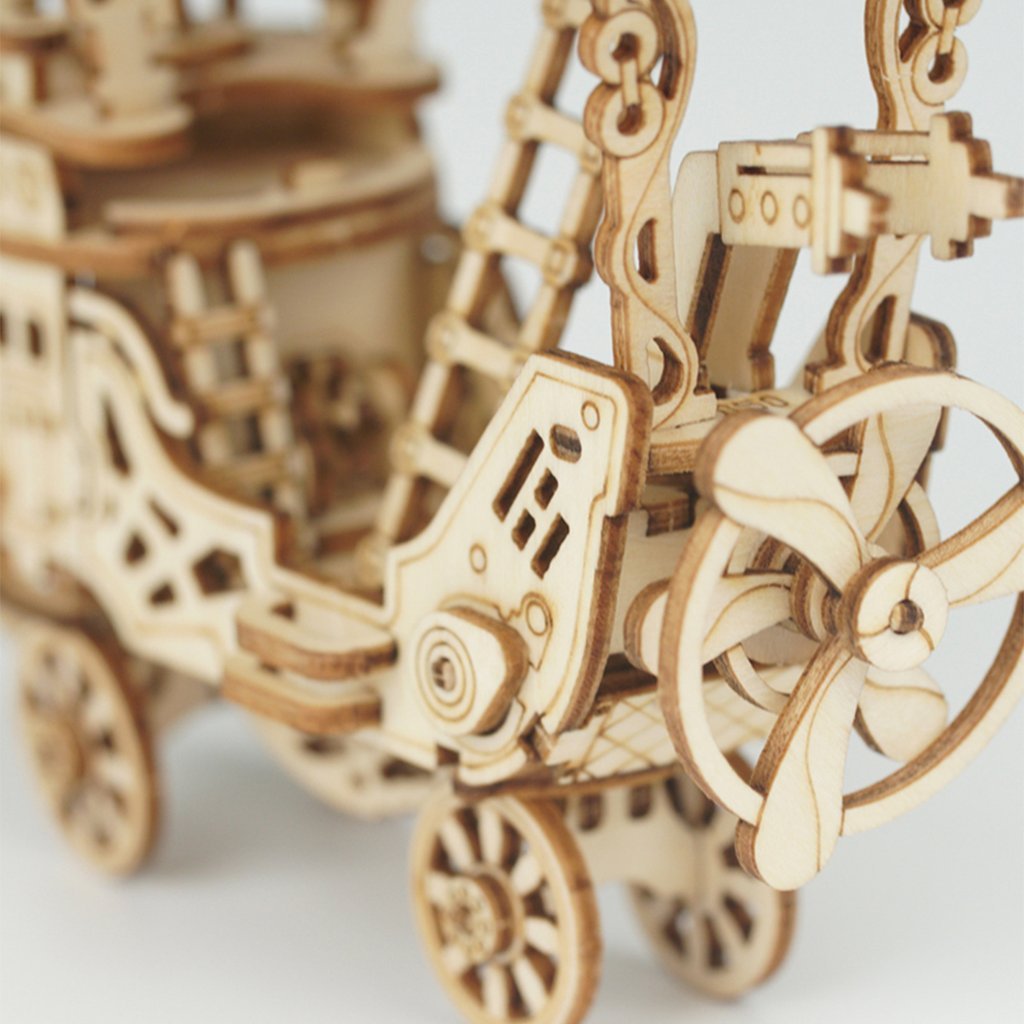 Airship wooden puzzle 3D puzzle Robotime