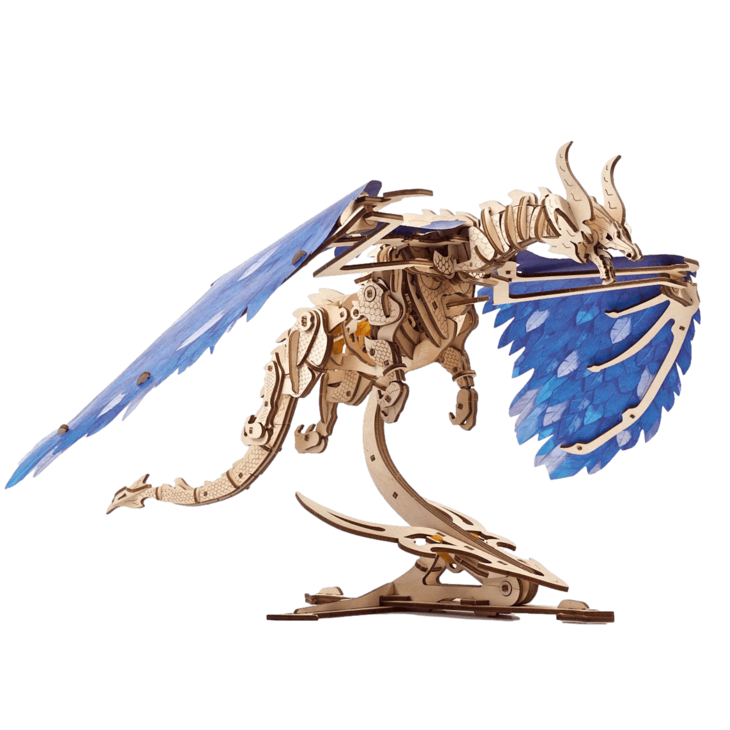Dragon de tempête Puzzle mécanique en bois Ugears